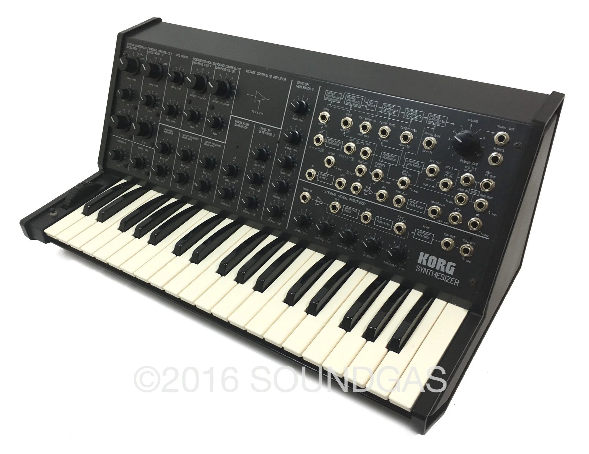 KORG MS-20 Mark 1 with original case - Image 4