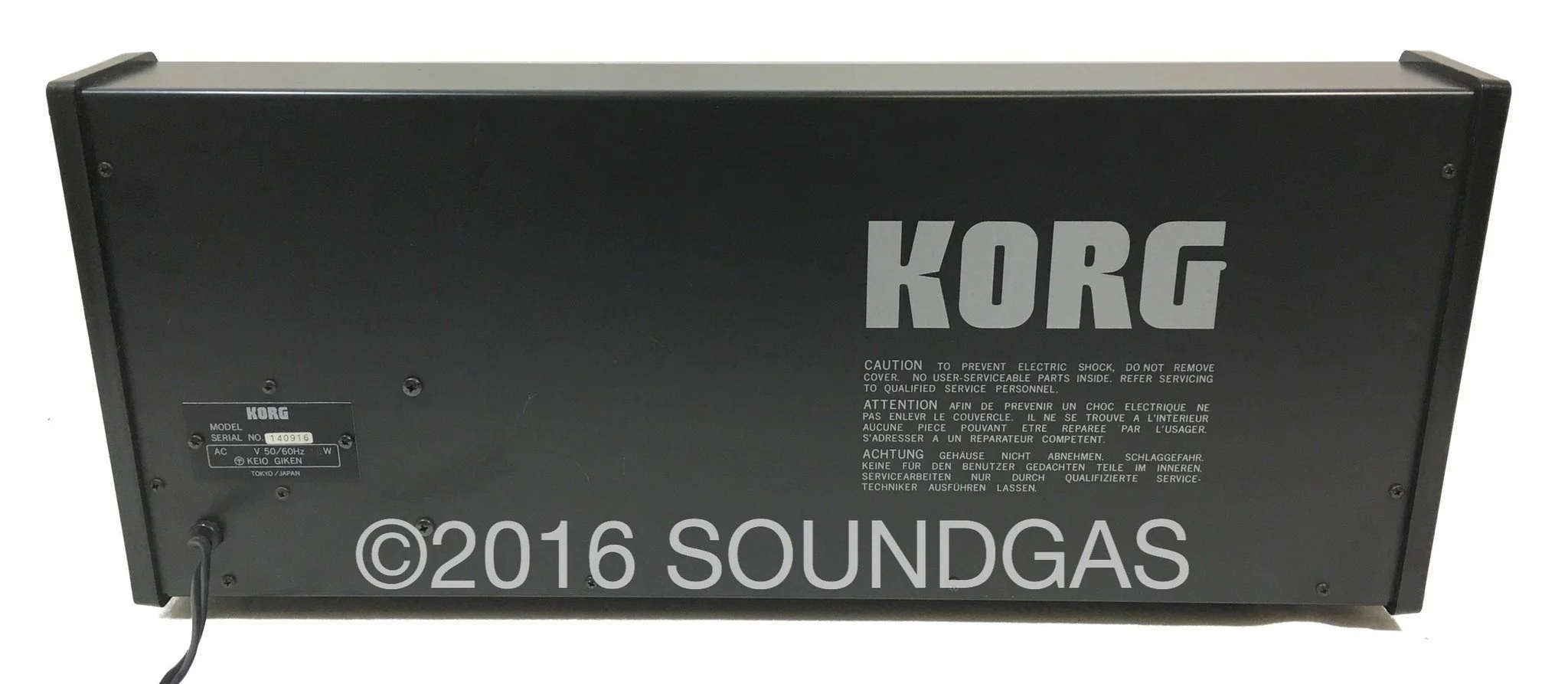 KORG MS-20 Mark 1 with original case - Image 8