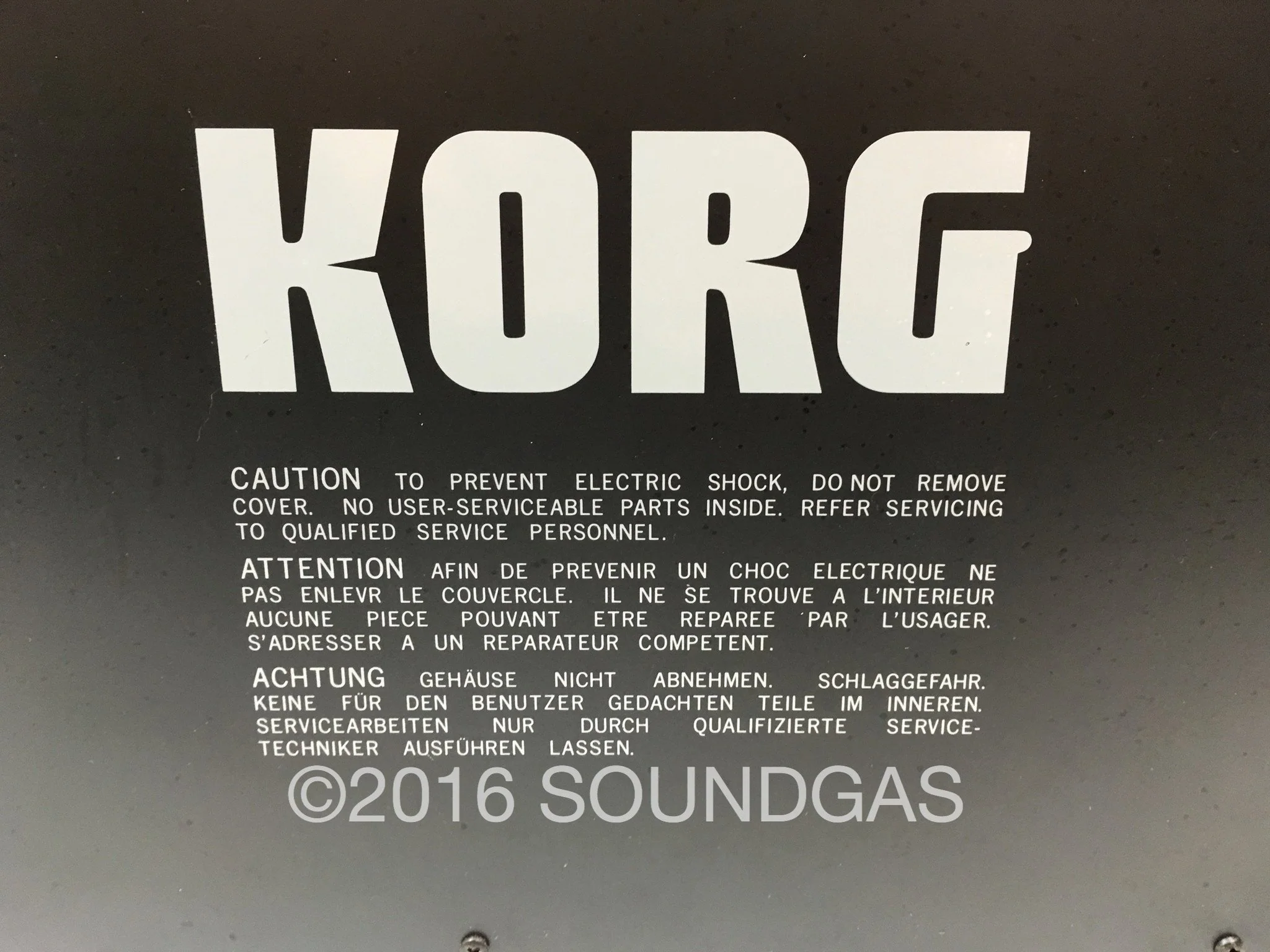 KORG MS-20 Mark 1 with original case - Image 9