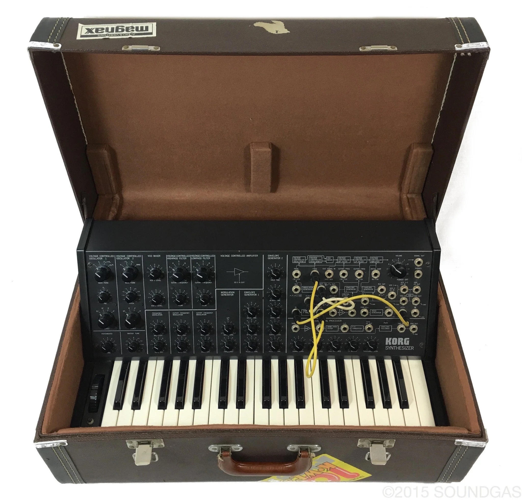 KORG MS-20 Mark 1 with original case - Image 17