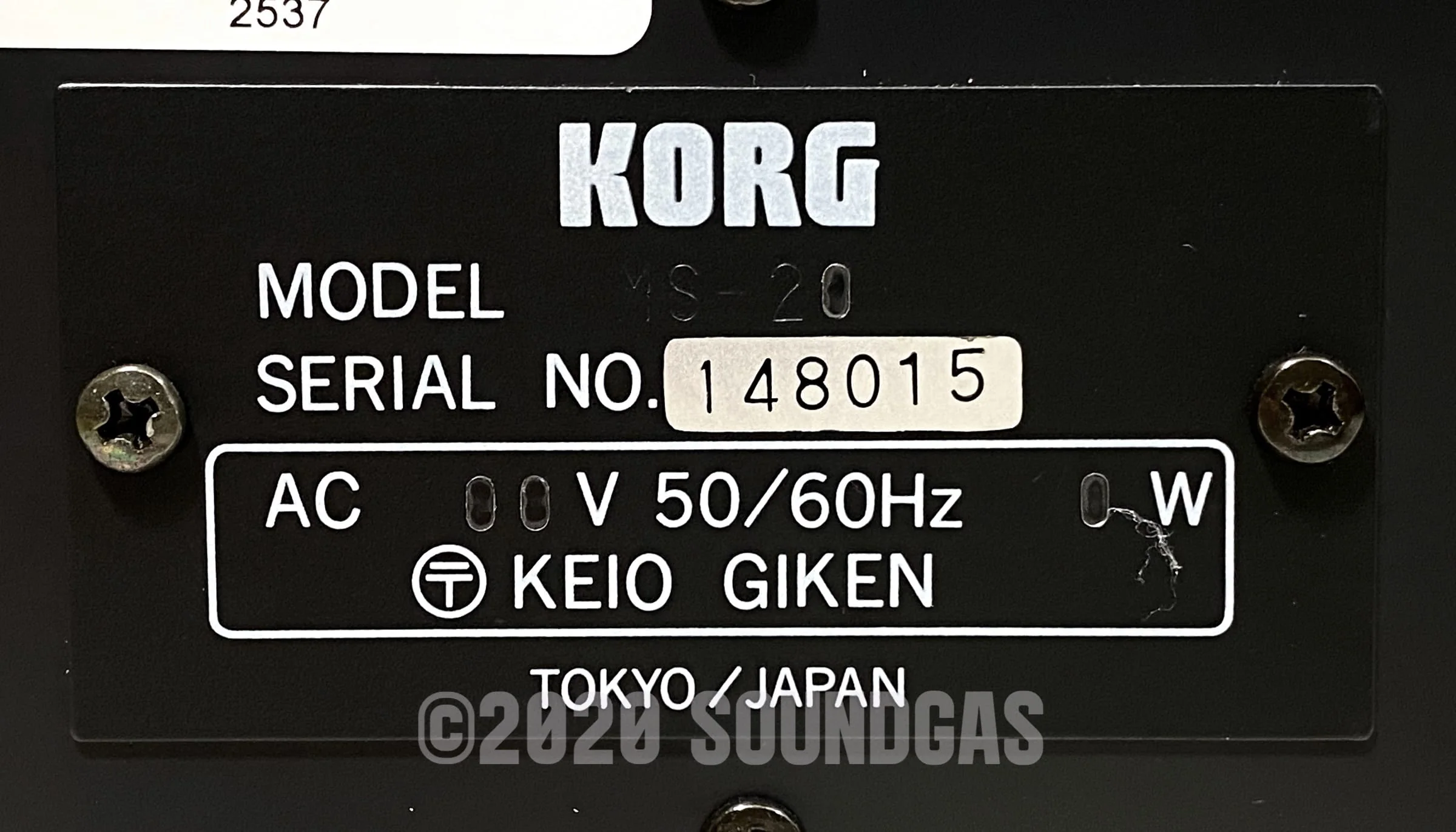 Korg MS-20 - Near Mint & Cased - Image 9