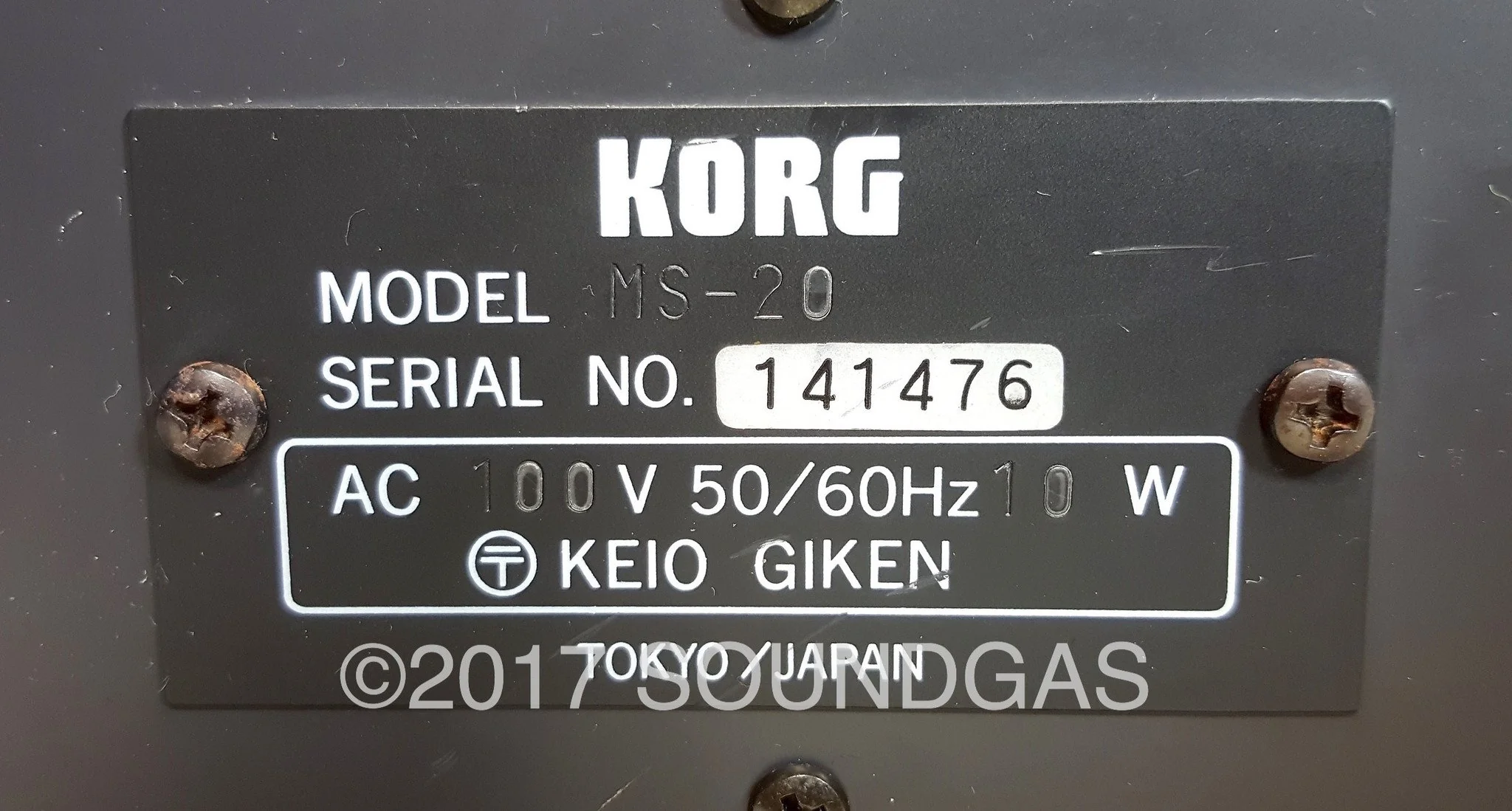 Korg MS-20 Mk 1 - 240v - Image 9
