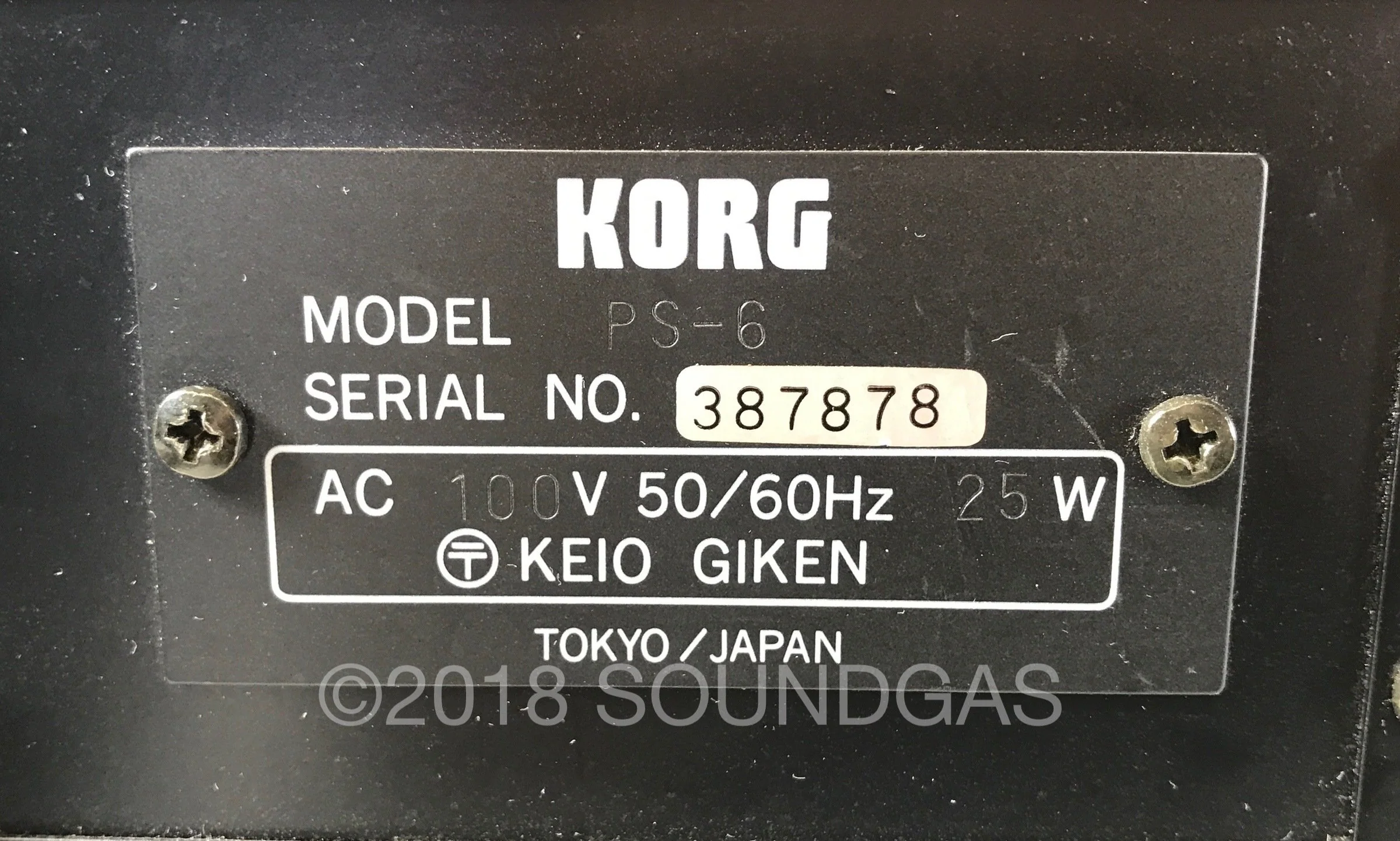 Korg Polysix PS-6 *Near Mint* - Image 9