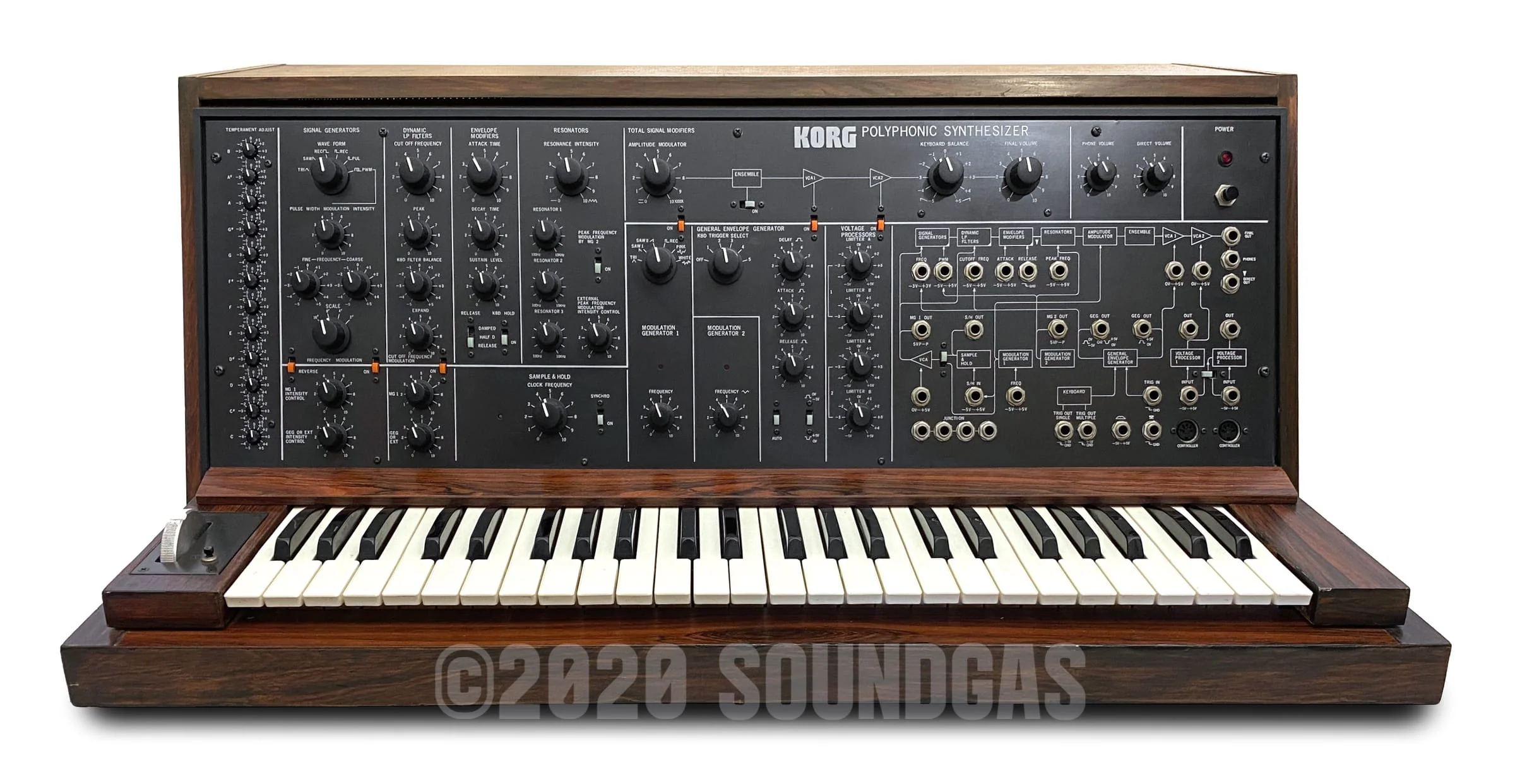 Korg PS-3100 Polyphonic Synthesizer with Midi - Image 2