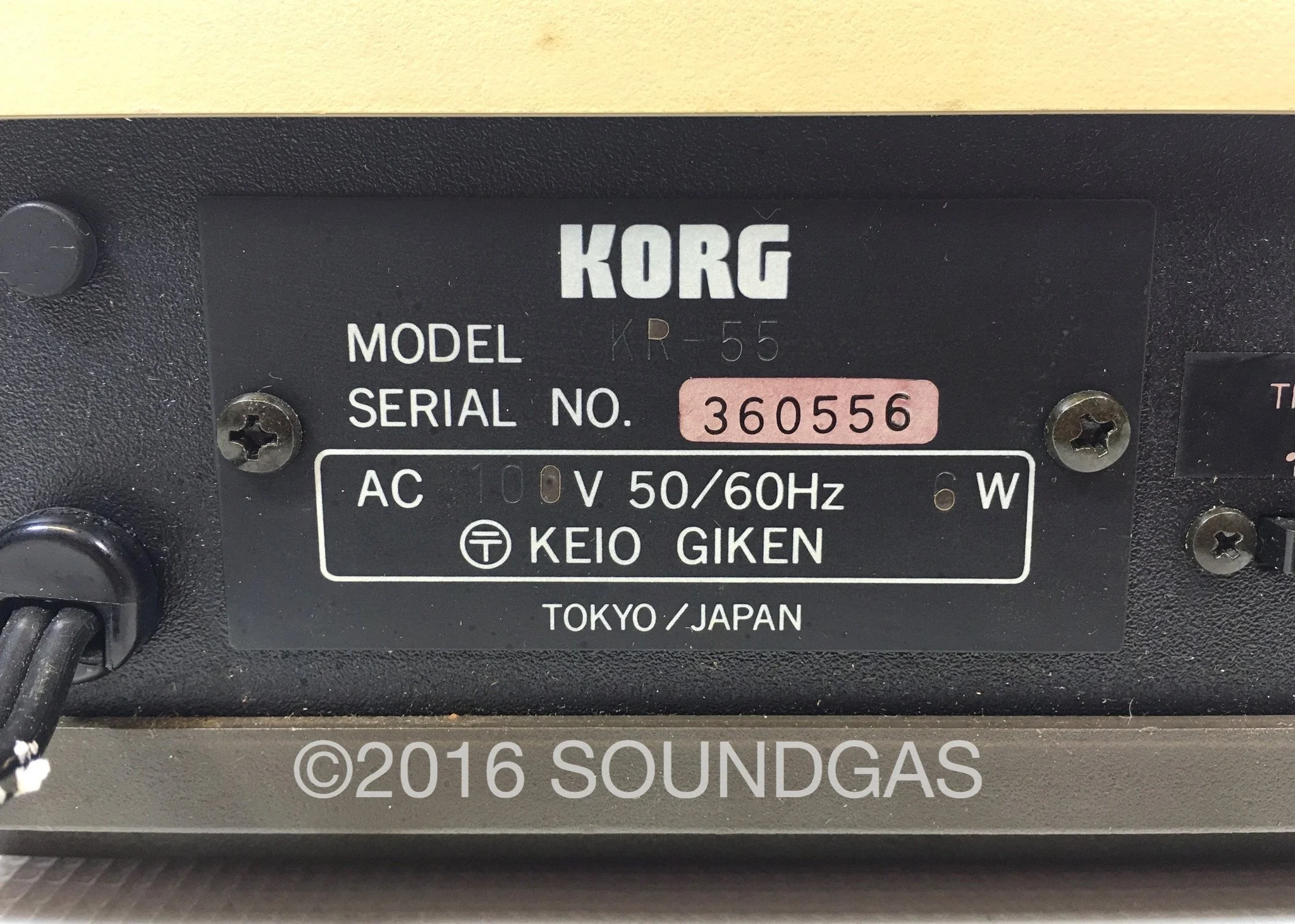 Korg Rhythm 55 KR-55 - Boxed - Image 7