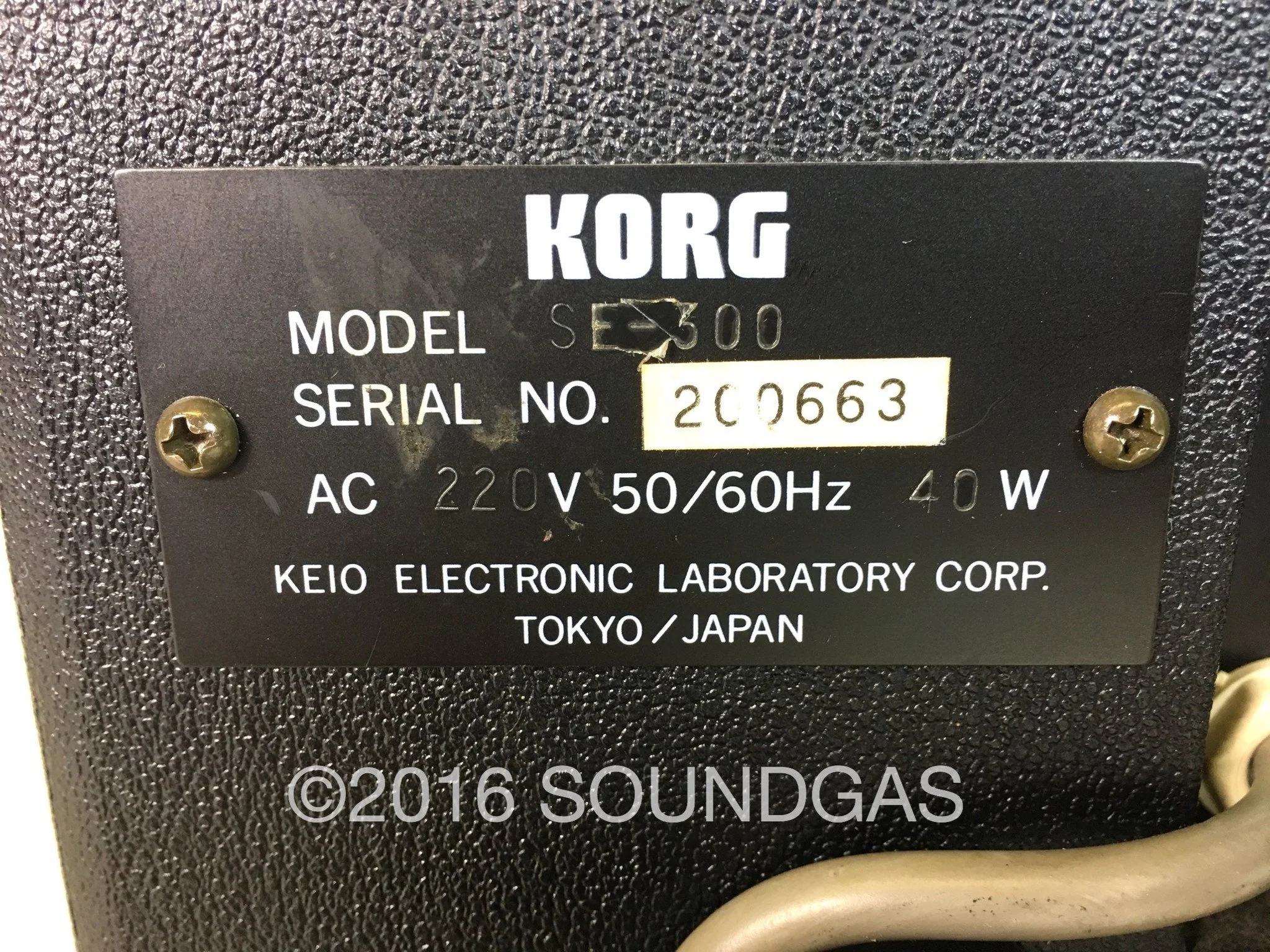 Korg SE-300 Stage Echo - Image 6