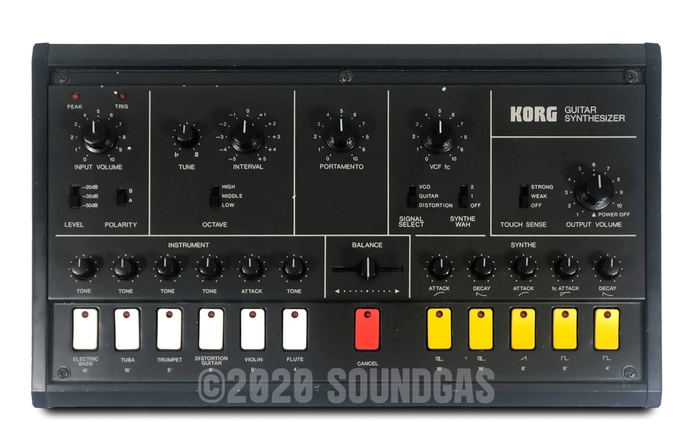 Korg X-911 Guitar Synthesizer - Image 2