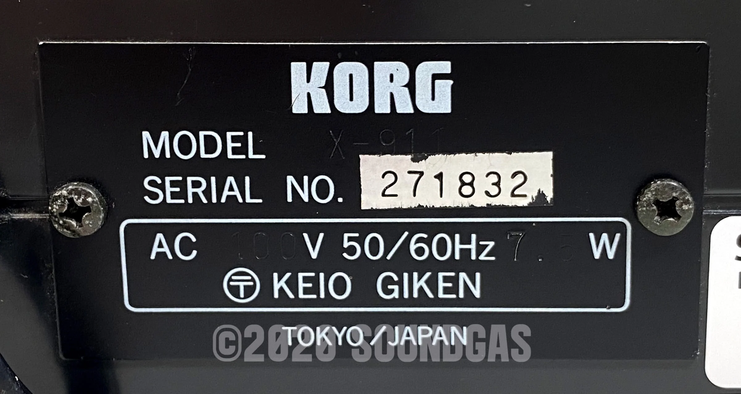 Korg X-911 Guitar Synthesizer - Image 7