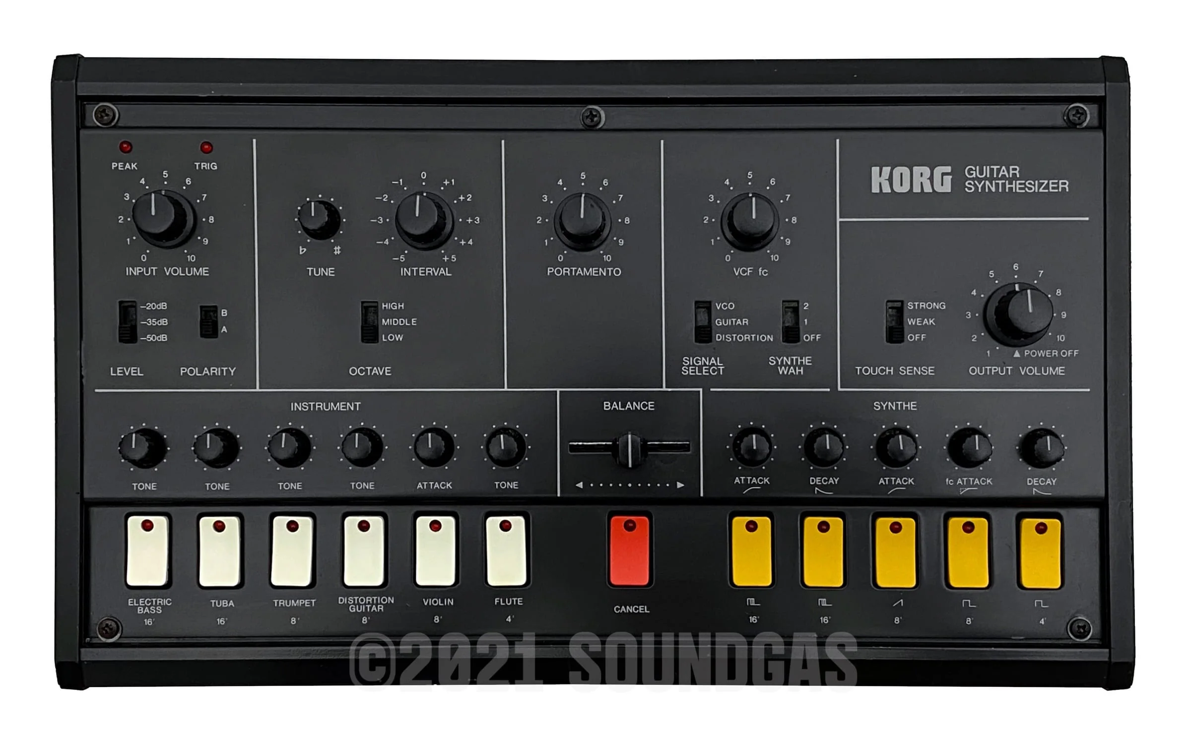 Korg X-911 Guitar Synthesizer - Image 3