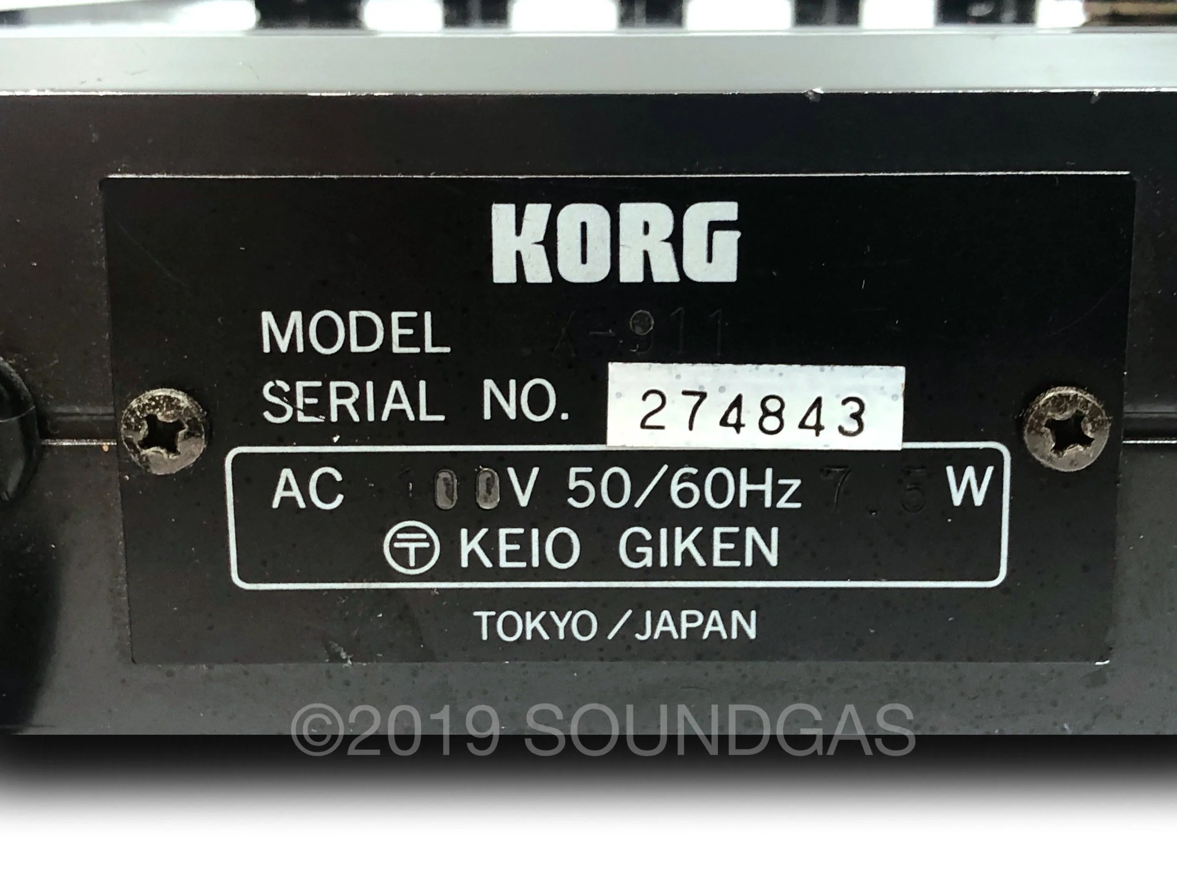 Korg X-911 Guitar Synthesizer - Image 6