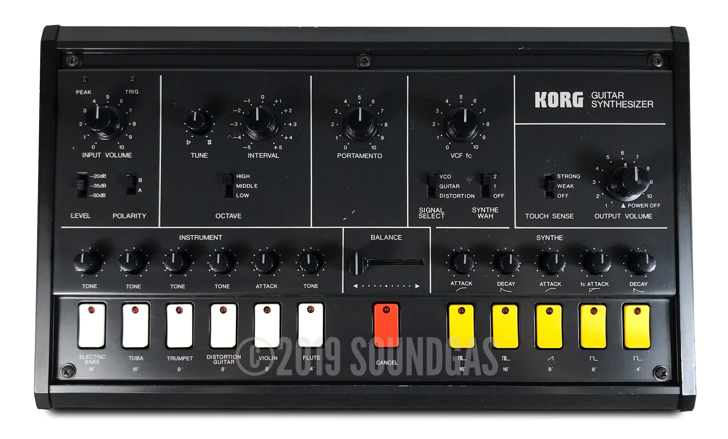 Korg X-911 Guitar Synthesizer - Image 3