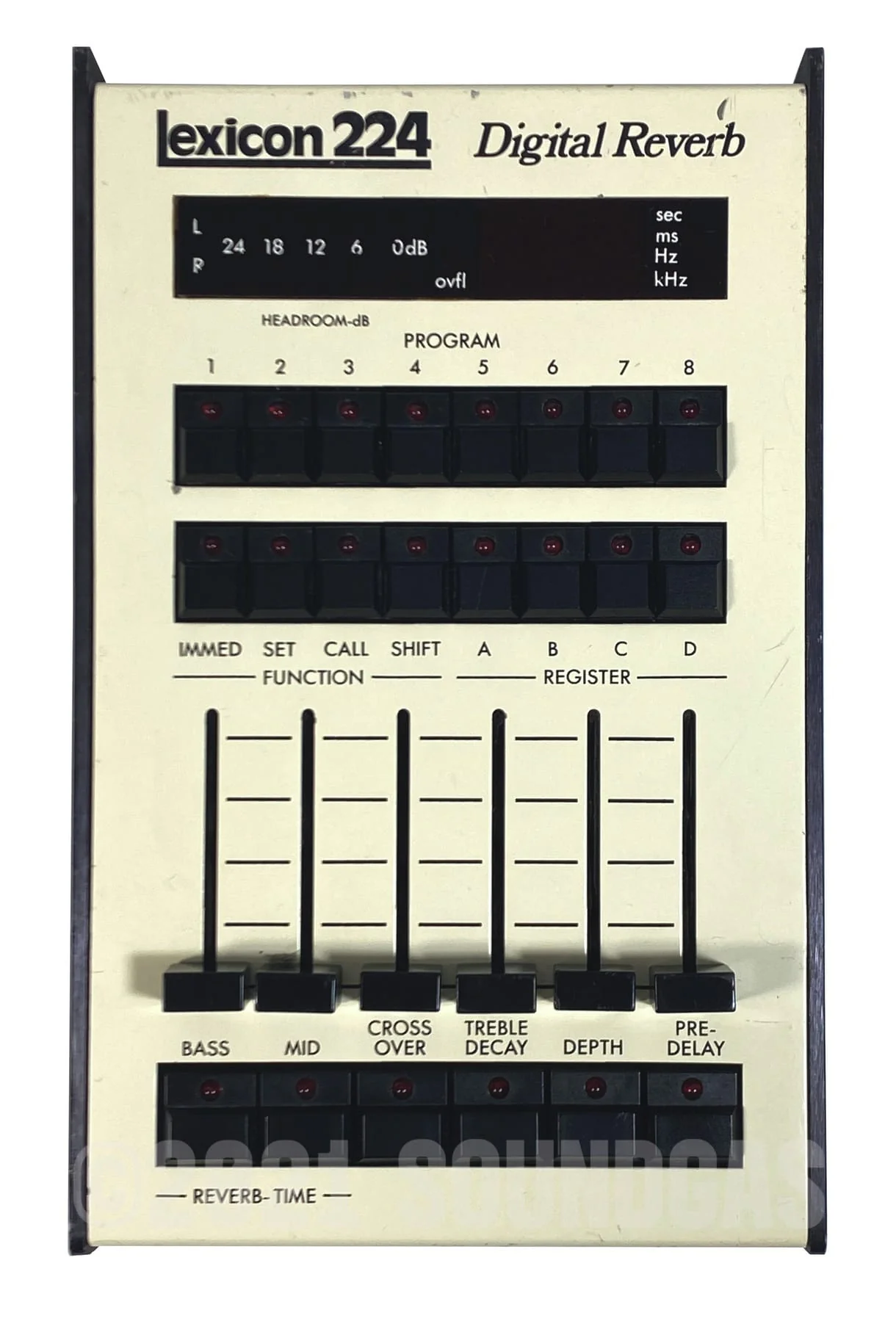 Lexicon 224 Digital Reverb + Remote - Image 2