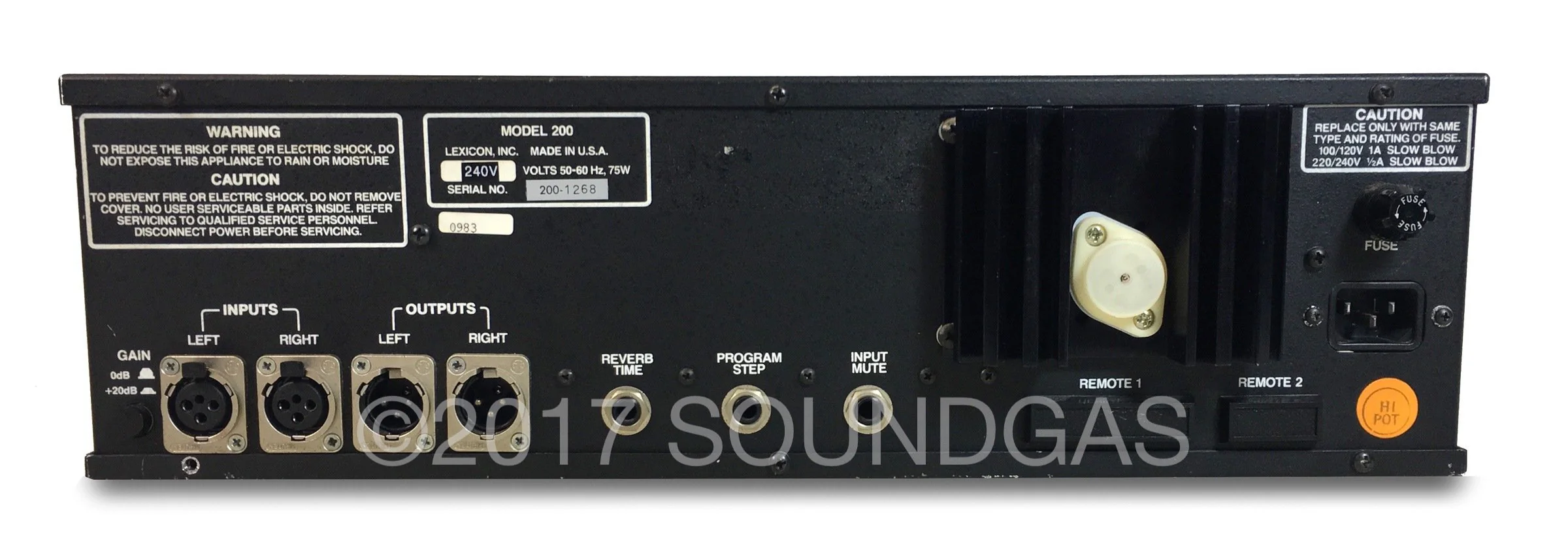 Lexicon Model 200 Digital Reverberator - Image 6
