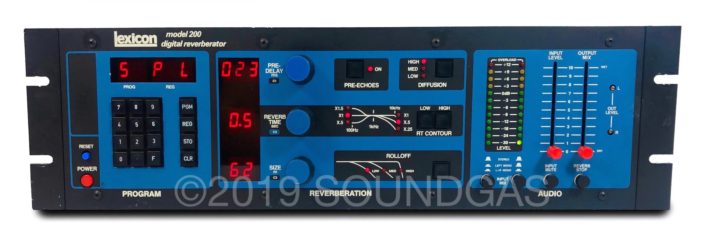 Lexicon Model 200 Digital Reverberator - Image 2