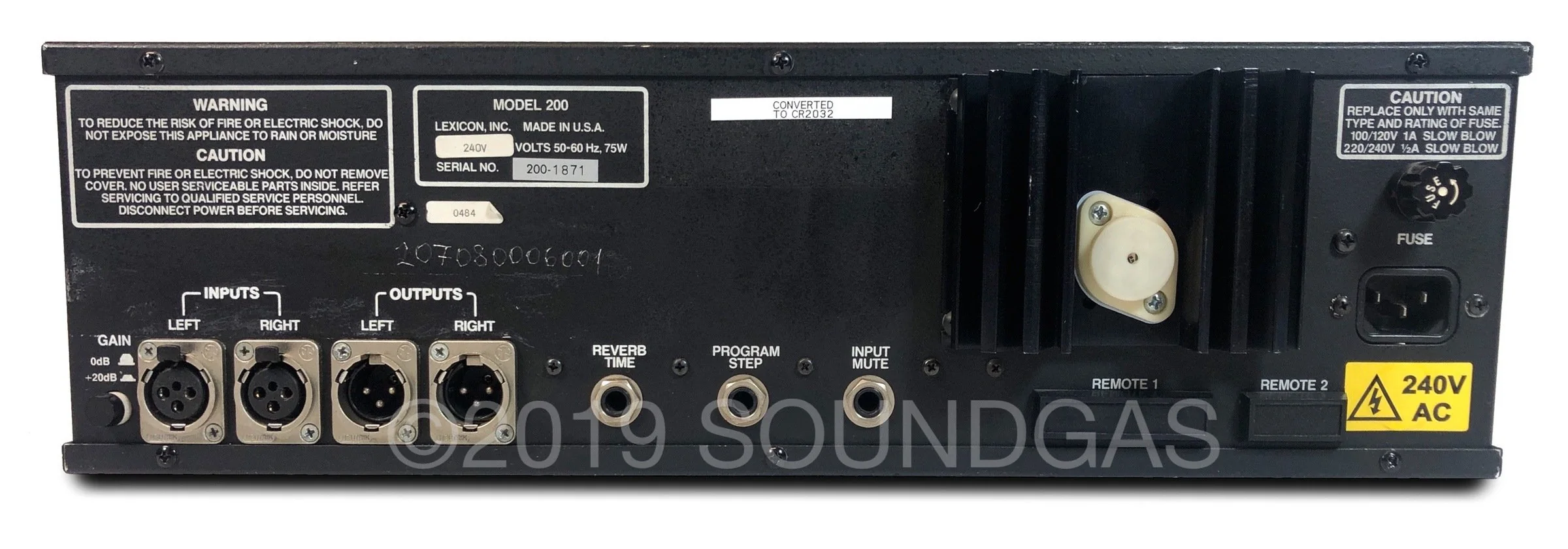 Lexicon Model 200 Digital Reverberator - Image 5