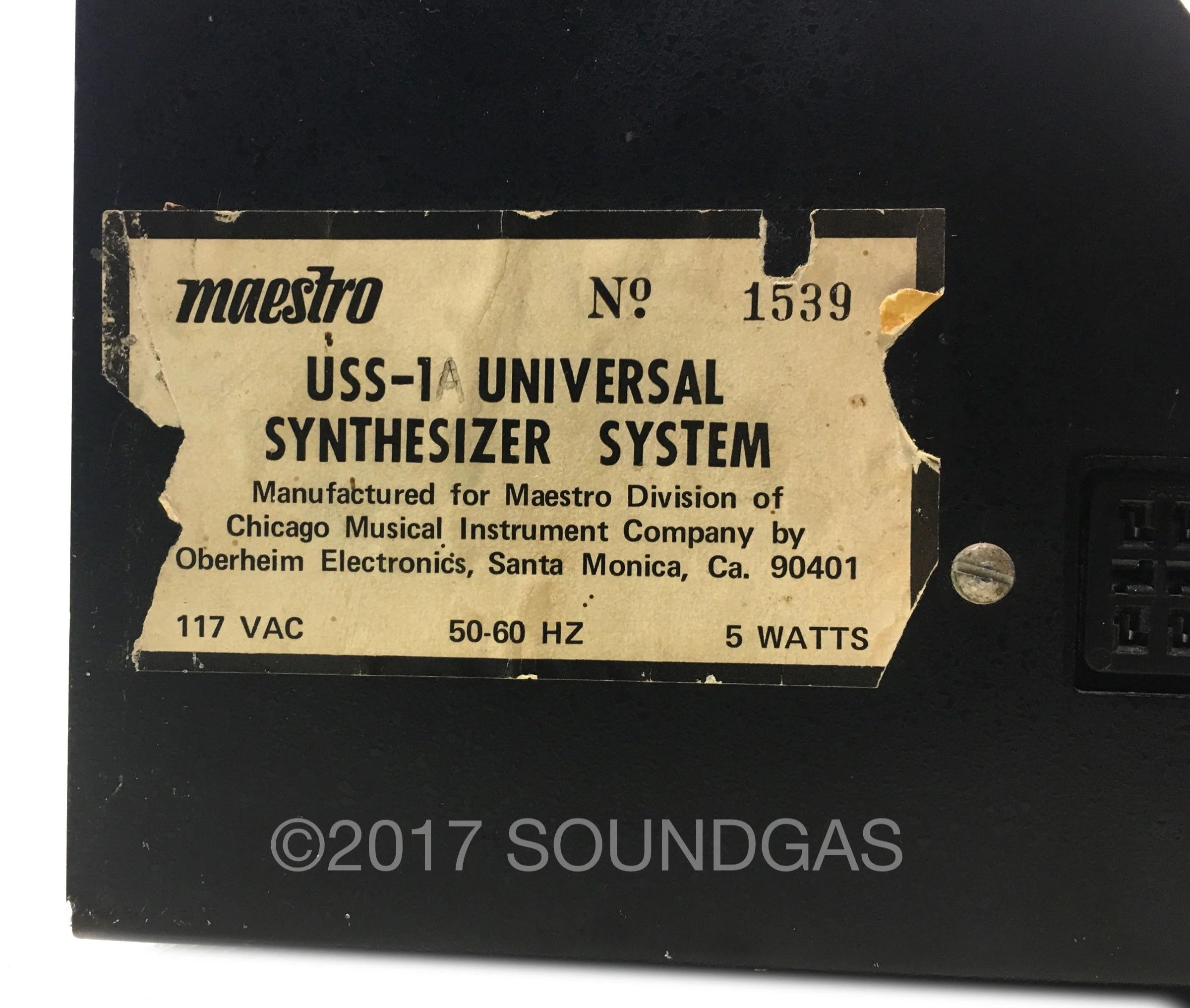 Maestro USS-1 Universal Synthesizer System - Image 7