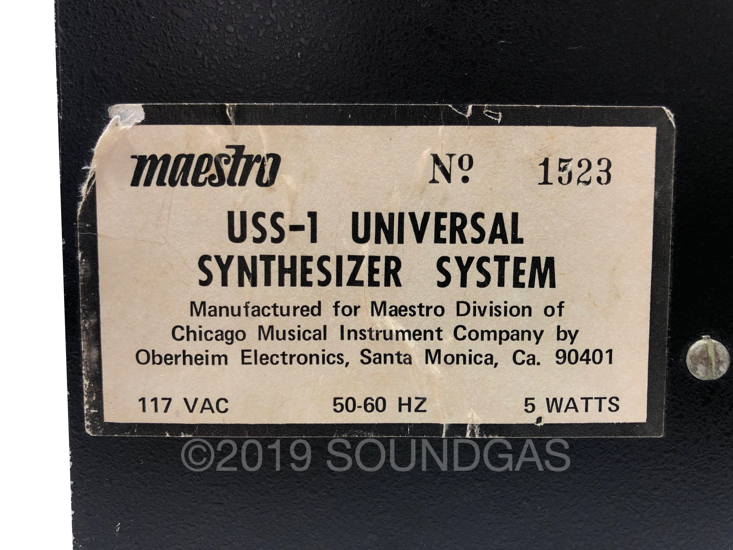Maestro USS-1 Universal Synthesizer System - Image 6