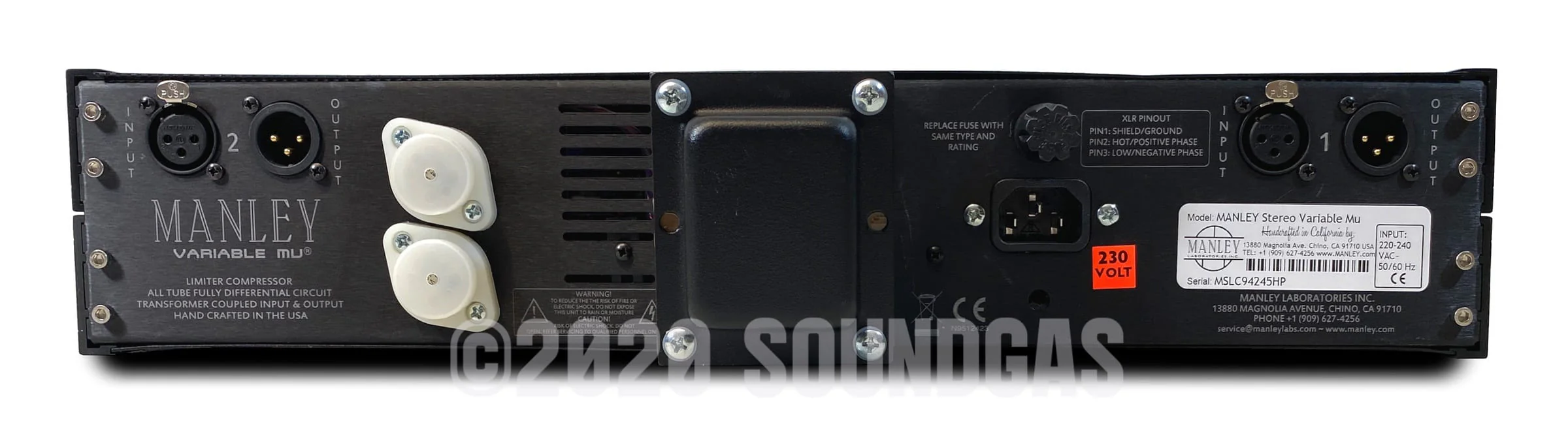 Manley Stereo Variable Mu Limiter Compressor - Image 5