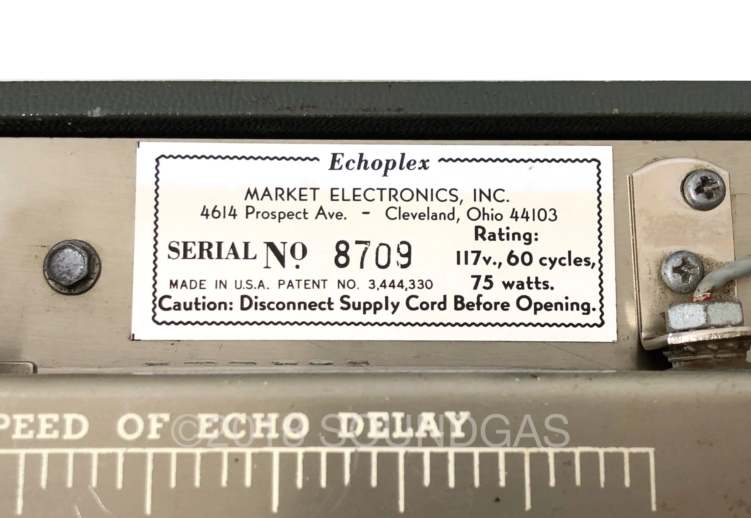 Market Electronics Echoplex EP-2 (Maestro) - Image 6