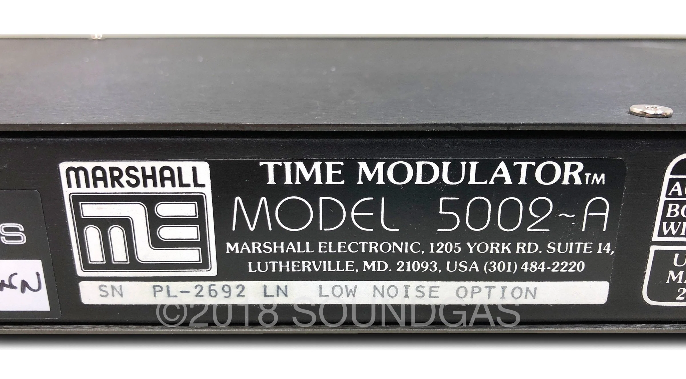 Marshall Time Modulator 5002 'A' System - Image 5