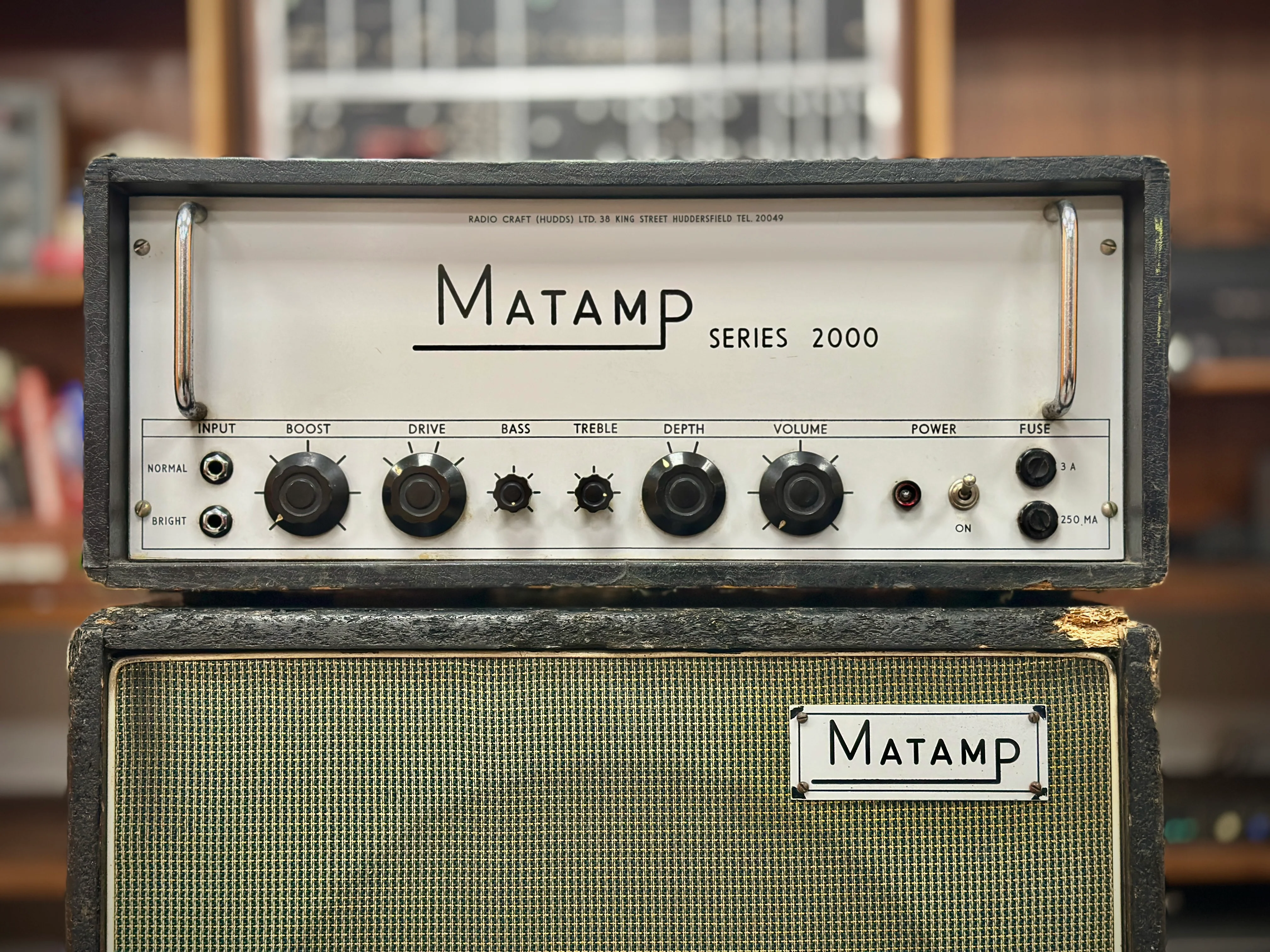 Matamp Series 2000 Vintage Bass Guitar Amp Head - Image 2