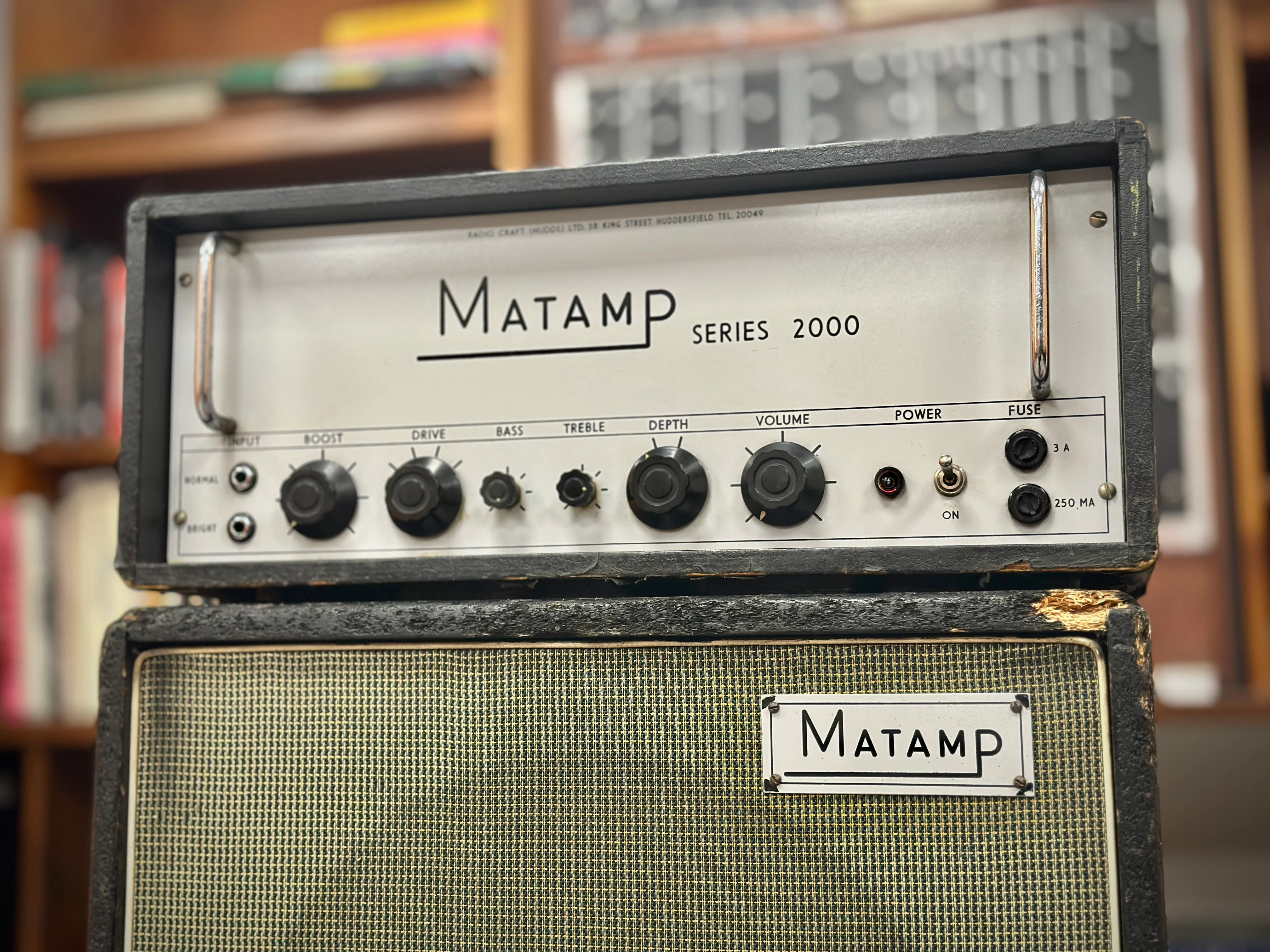 Matamp Series 2000 Vintage Bass Guitar Amp Head - Image 3