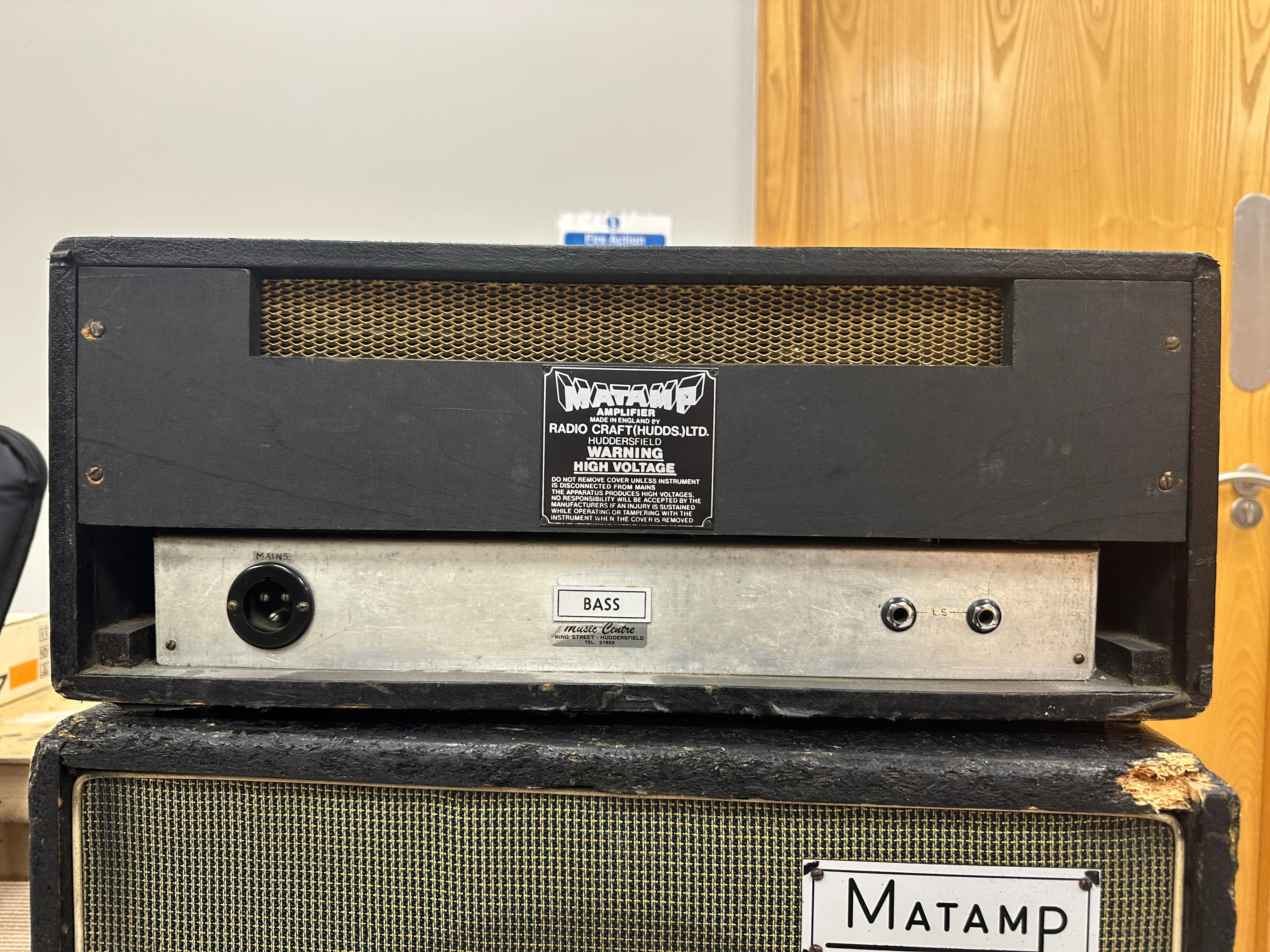 Matamp Series 2000 Vintage Bass Guitar Amp Head - Image 4