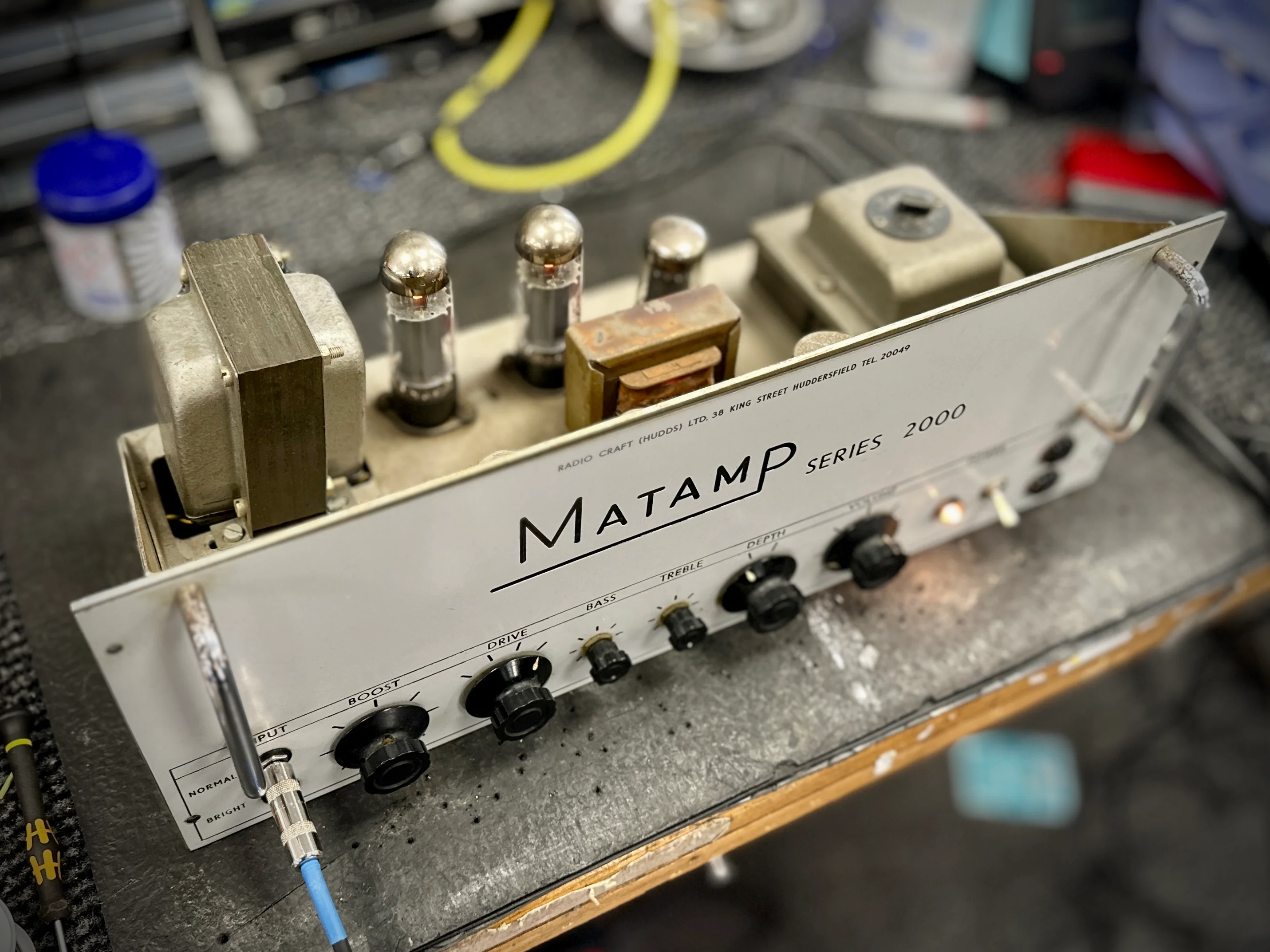 Matamp Series 2000 Vintage Bass Guitar Amp Head - Image 5