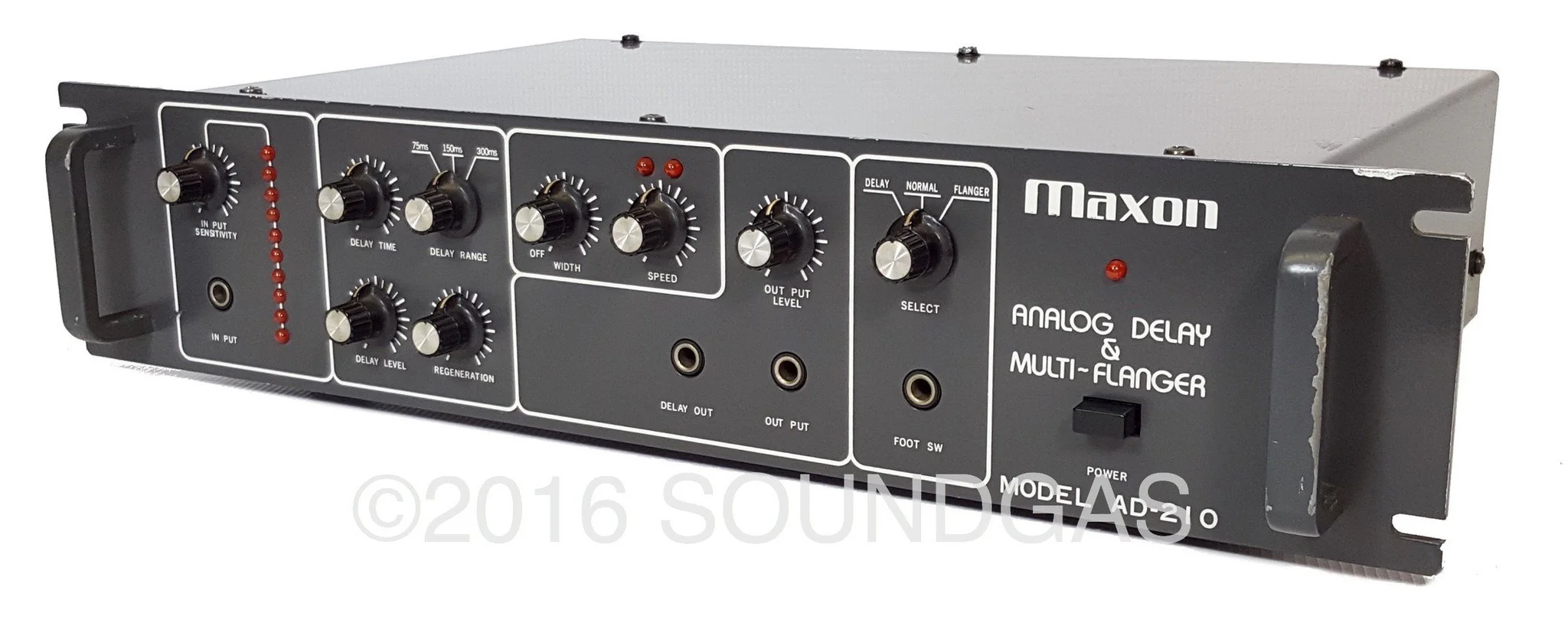 Maxon Analog Delay & Multi-Flanger Model AD-210 - Image 3
