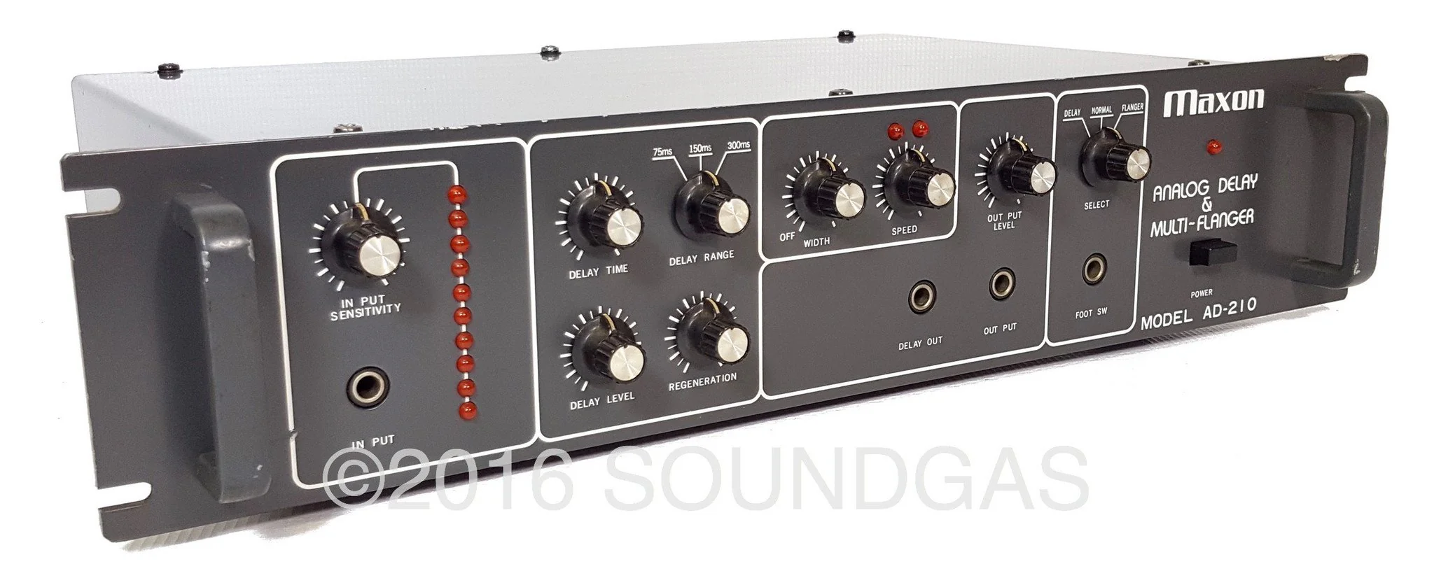 Maxon Analog Delay & Multi-Flanger Model AD-210 - Image 4