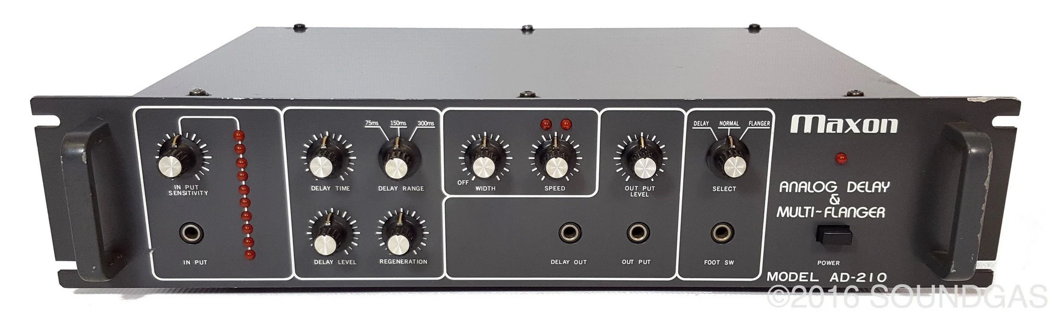 Maxon Analog Delay & Multi-Flanger Model AD-210 - Image 7