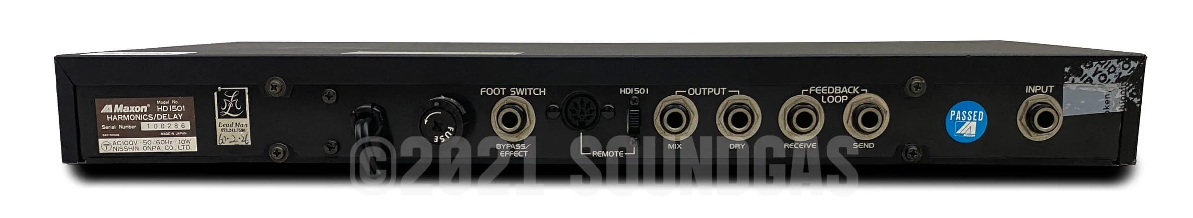 Maxon HD 1501 Harmonics / Delay - Image 5