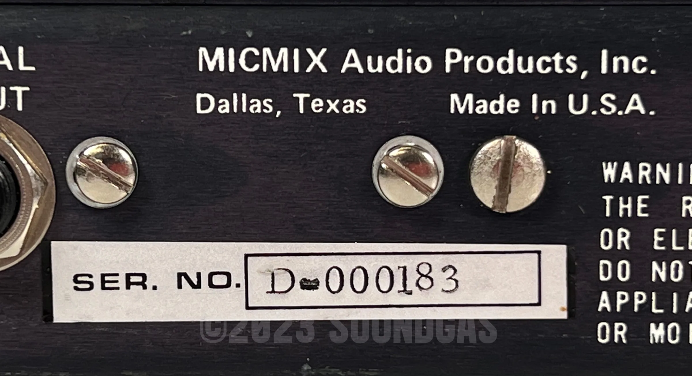 MicMix Model 265 Dynaflanger - Image 6