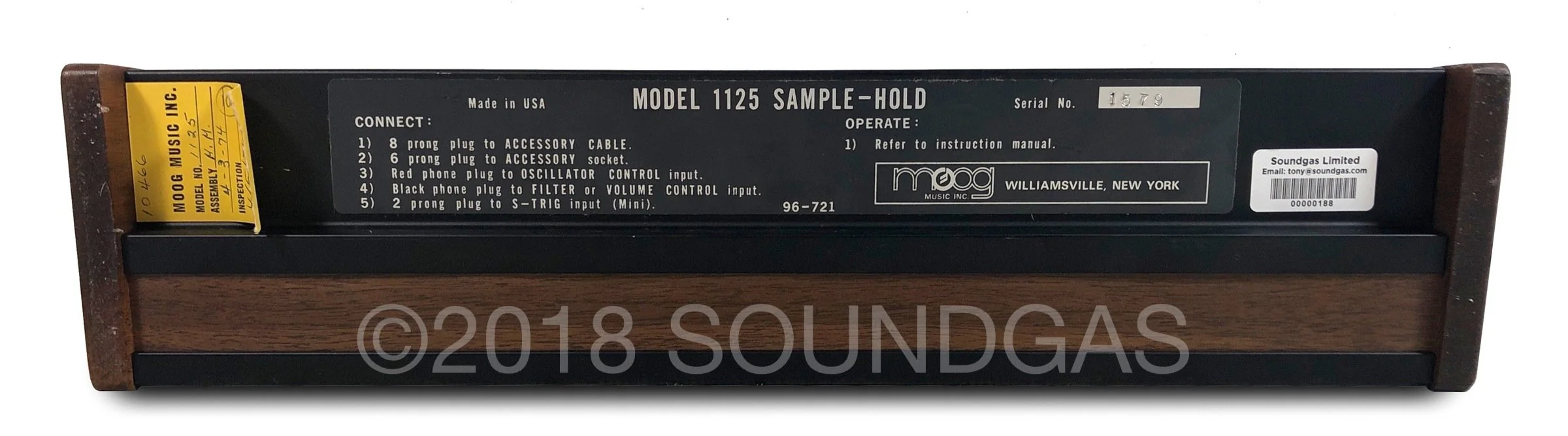Moog 1125 Sample-Hold Controller - Image 6