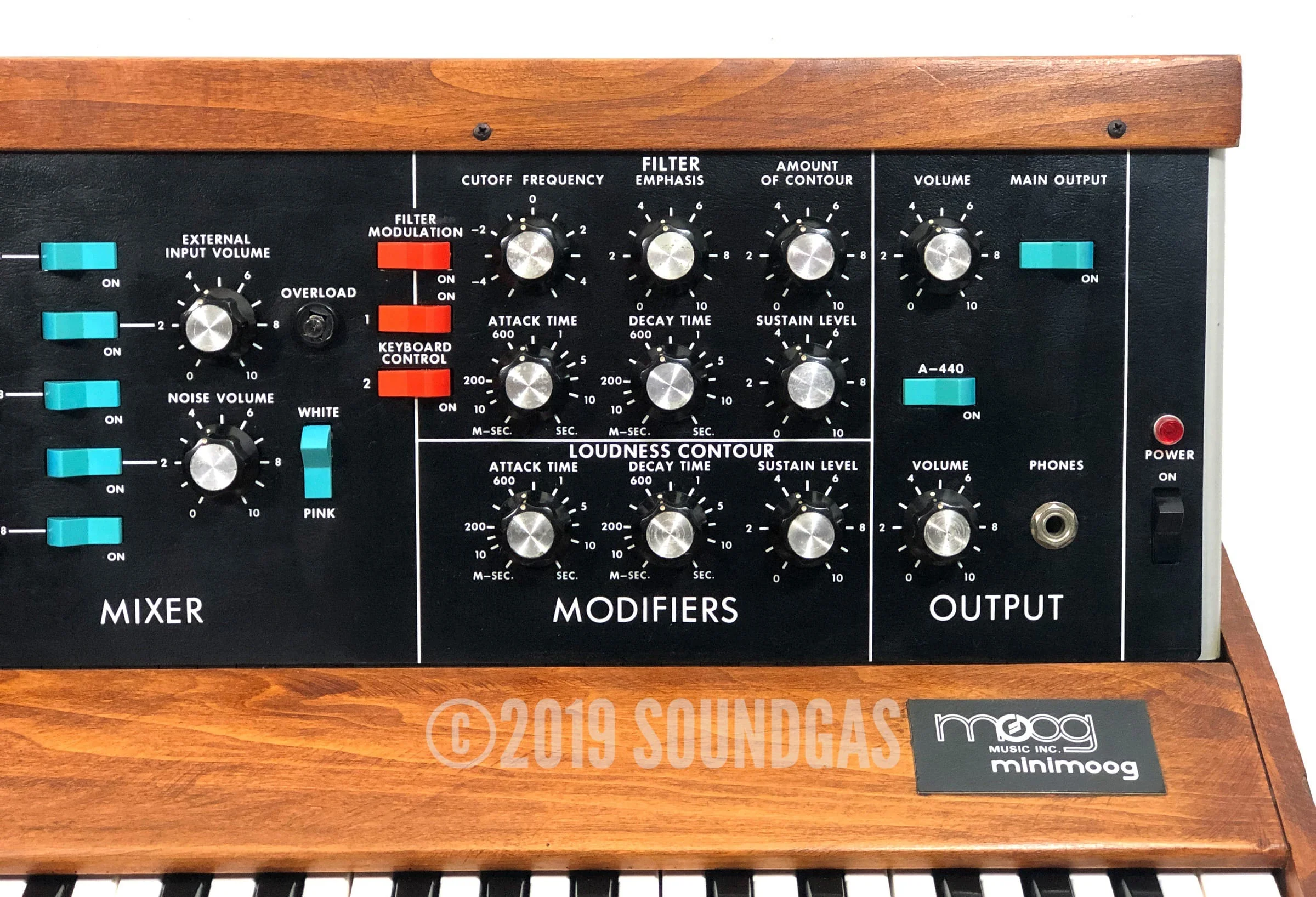 Moog 1974 Minimoog Model D + Kenton MIDI - Image 8