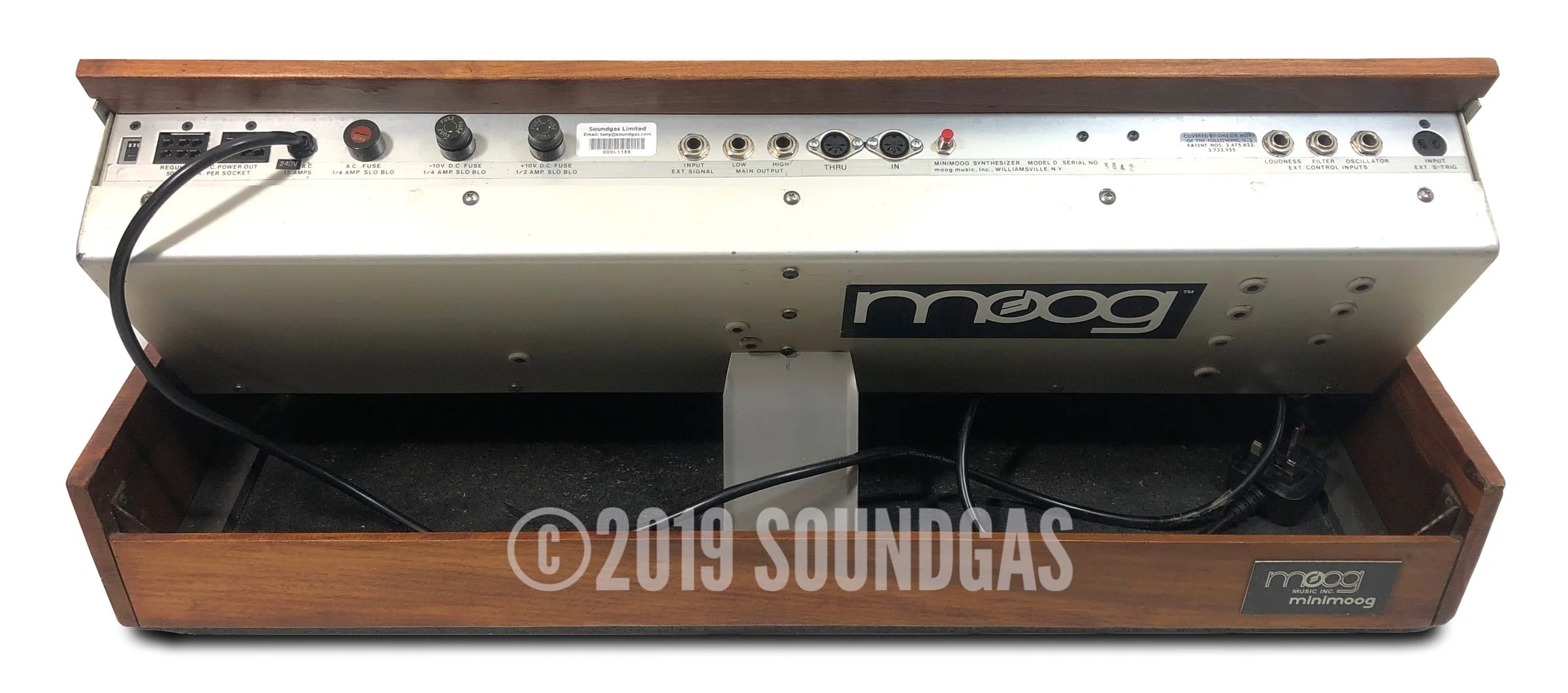 Moog 1974 Minimoog Model D + Kenton MIDI - Image 9