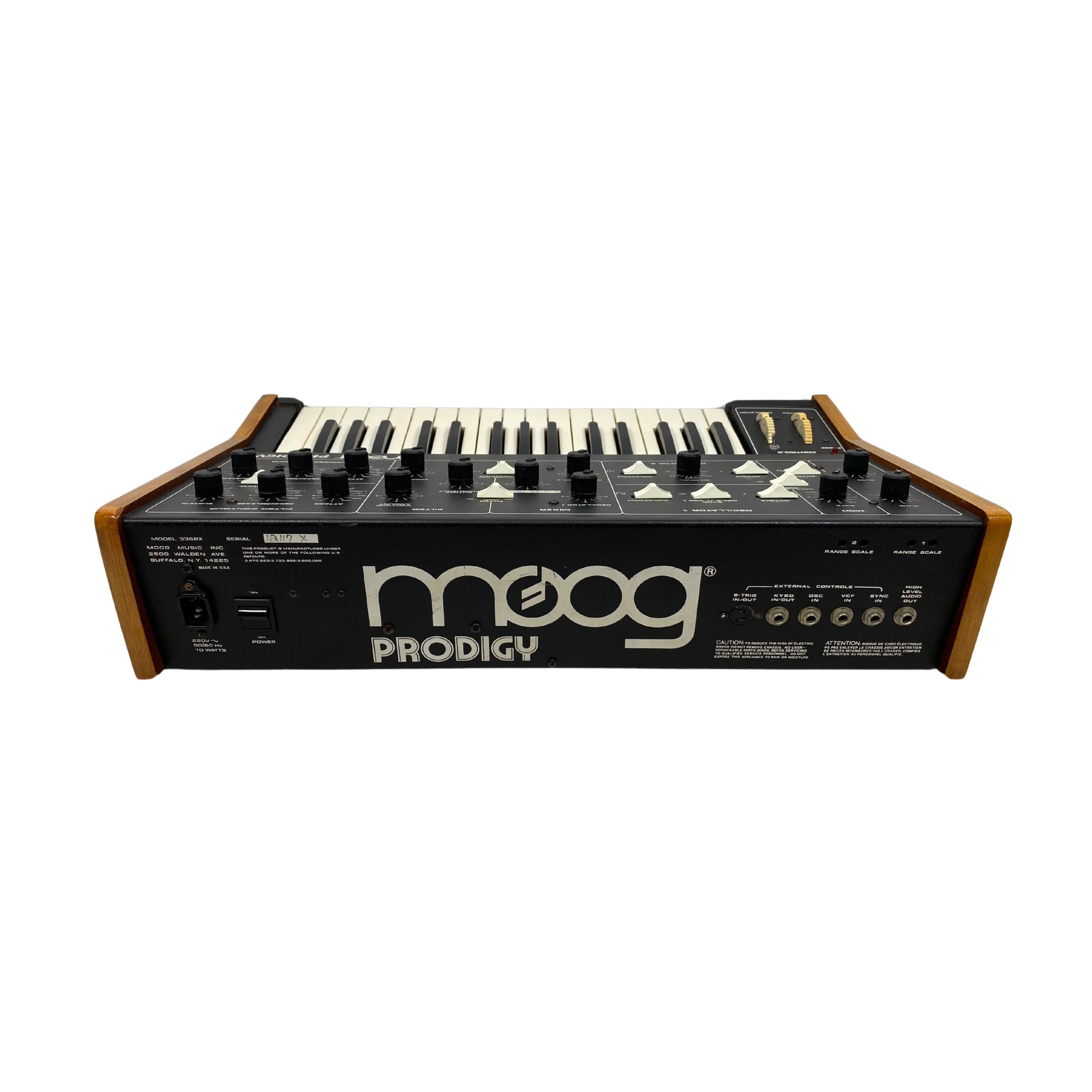 Moog Prodigy 336BX boxed/manuals - SN 12117 X - Image 5
