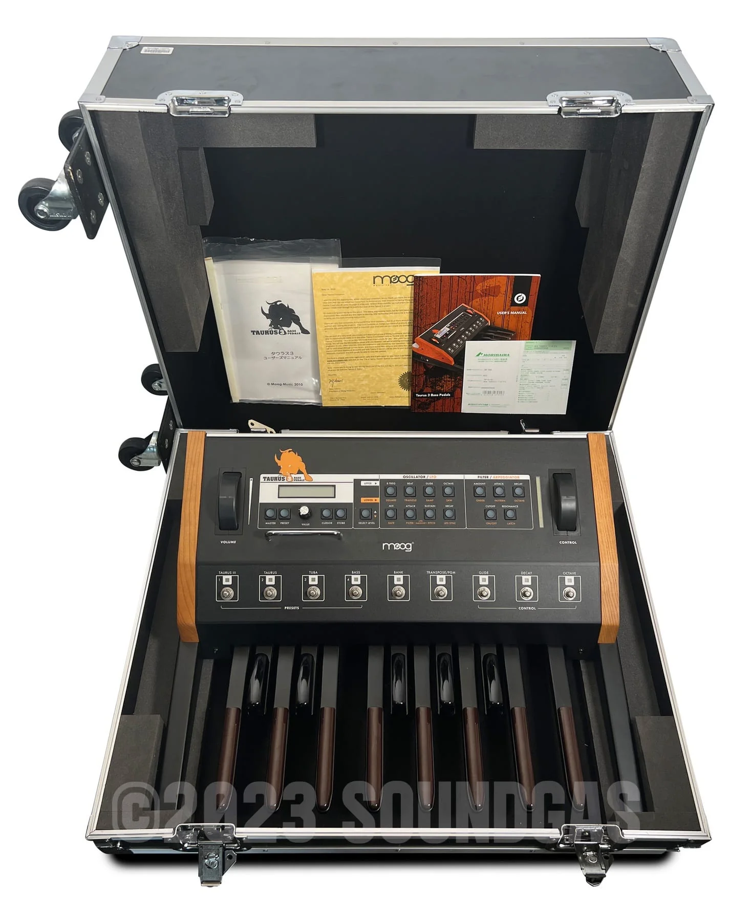 Moog Taurus III Bass Pedals - Image 8