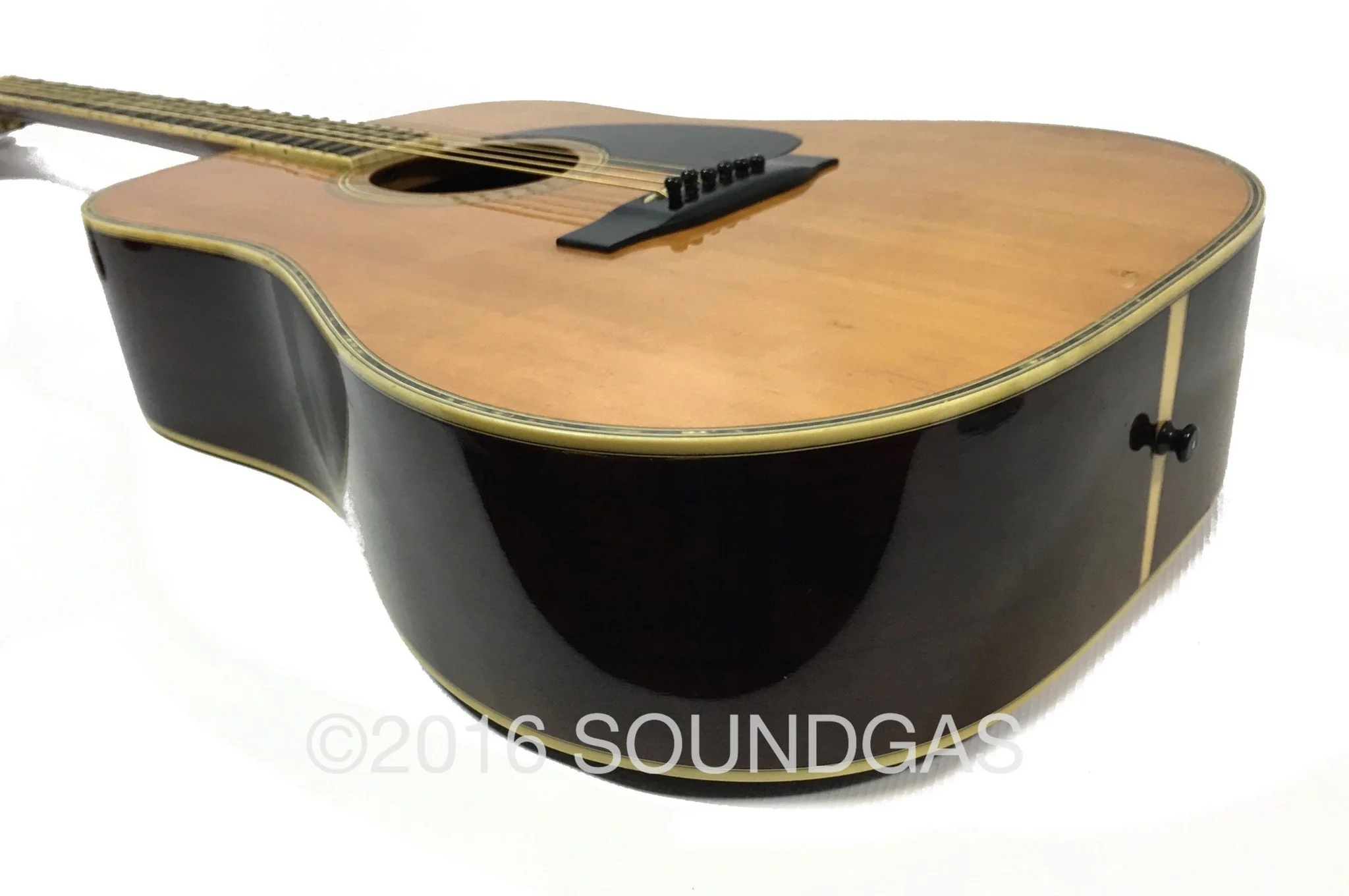 Morris W65M 'Tree Of Life' Acoustic Guitar - Image 11