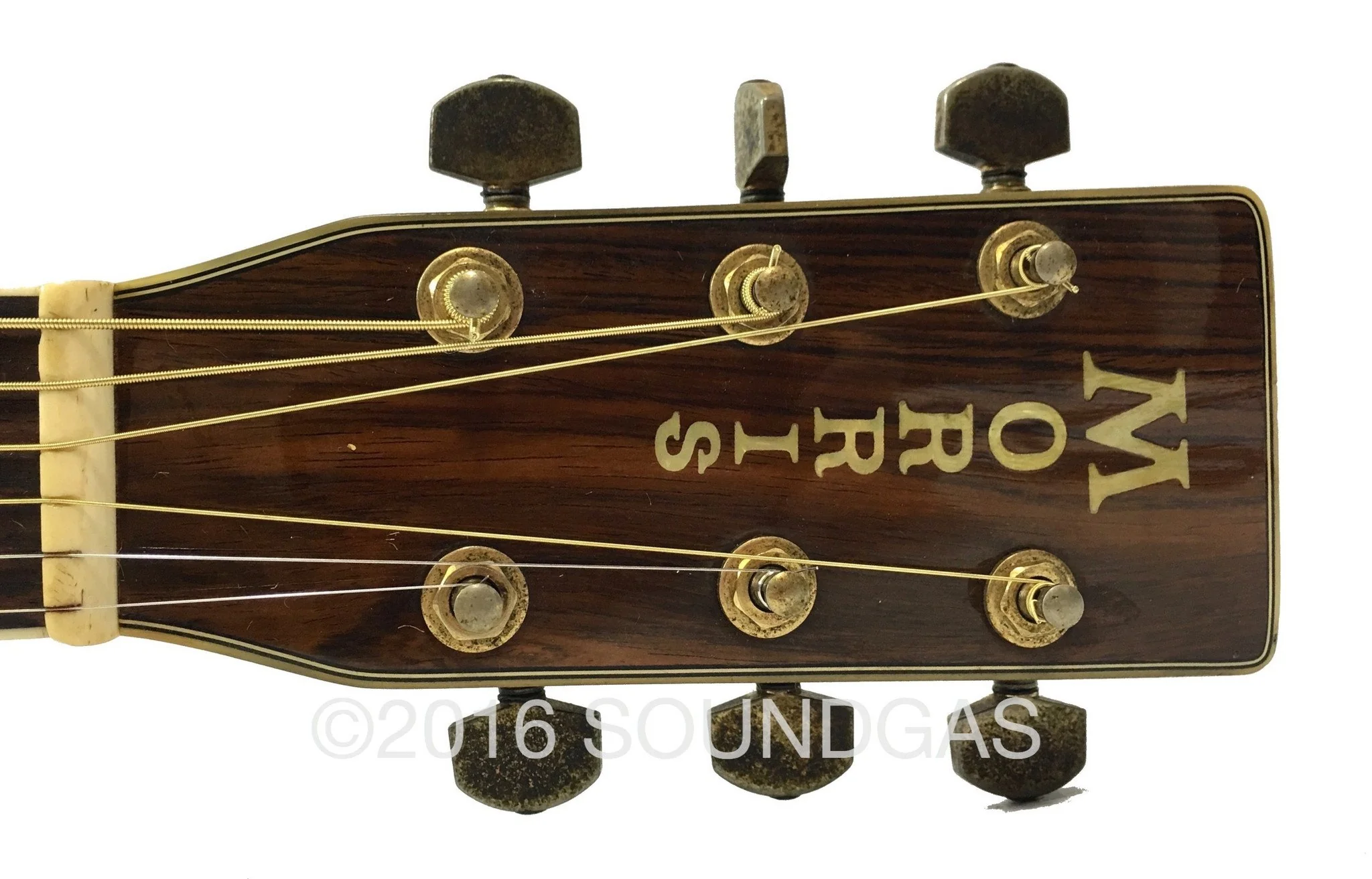 Morris W65M 'Tree Of Life' Acoustic Guitar - Image 5
