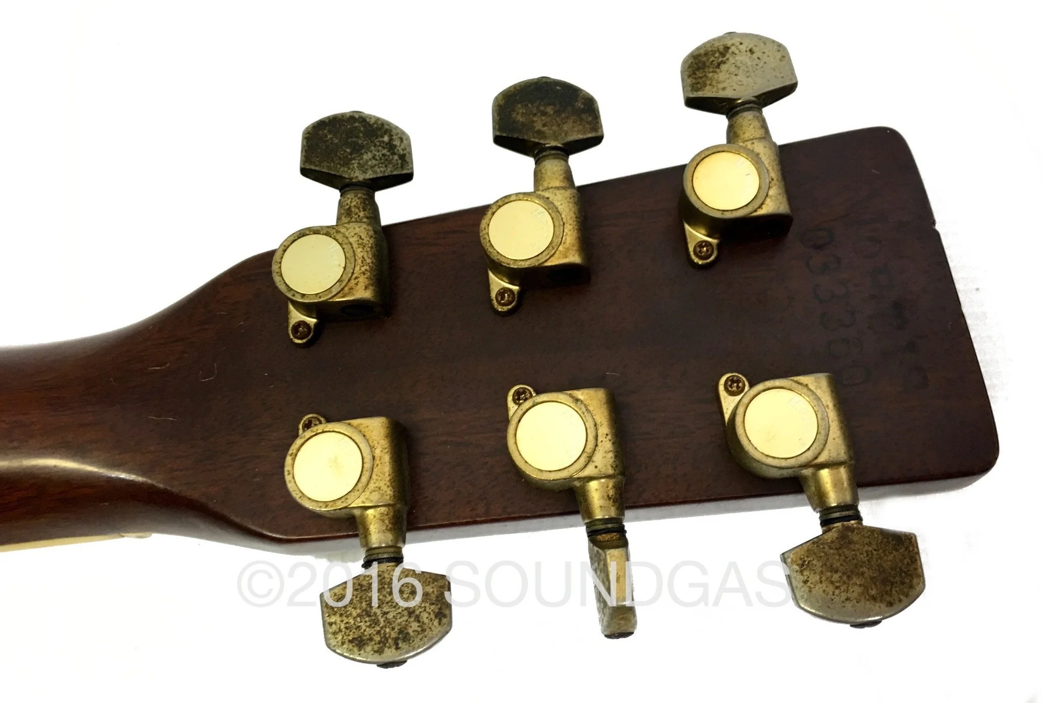 Morris W65M 'Tree Of Life' Acoustic Guitar - Image 8