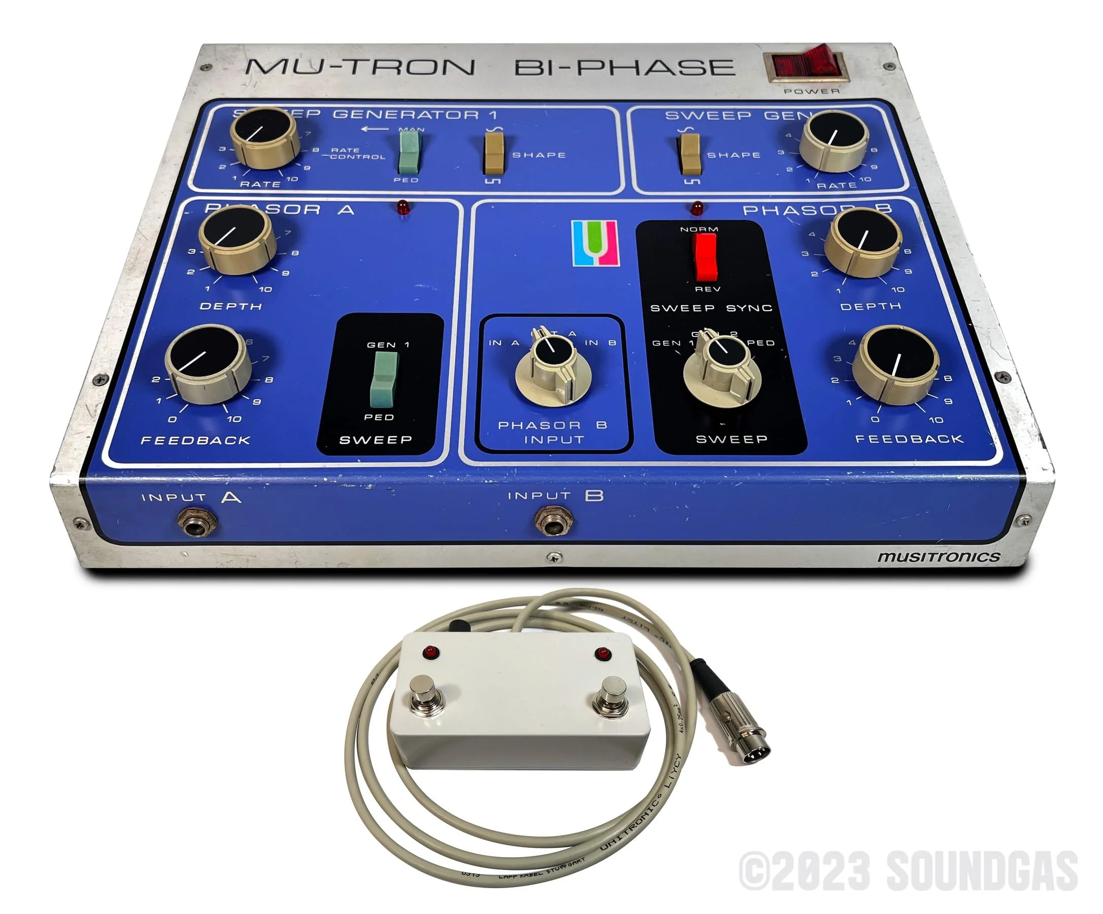 Musitronics Mu-Tron Bi-Phase + Custom Controller - Image 8