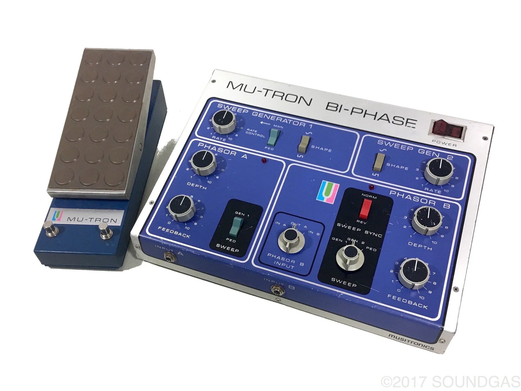 Musitronics Mu-Tron Bi-Phase with Opti-Pot Pedal - Image 10