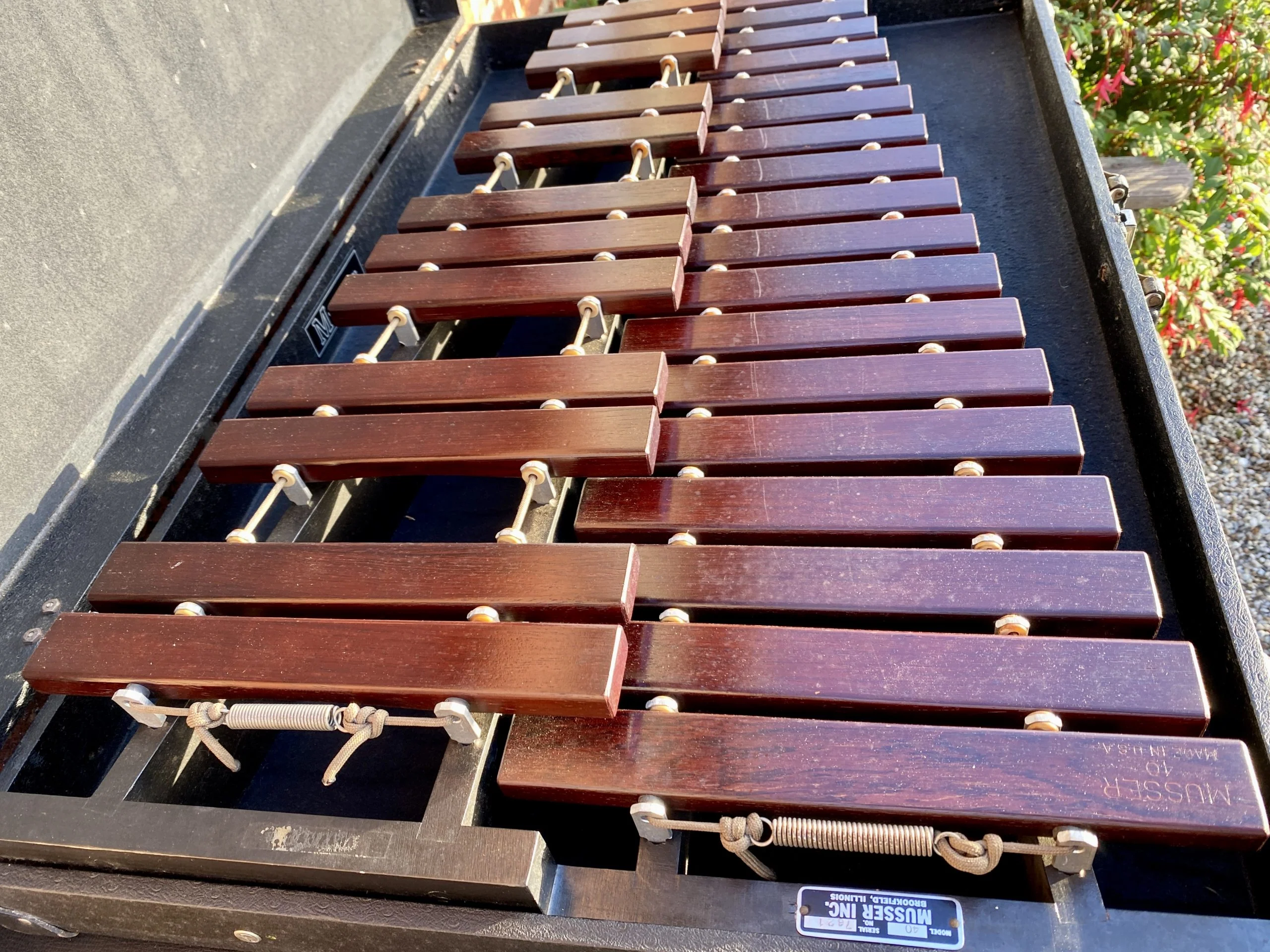 Musser M40 2.5 Octave Rosewood Xylophone - Image 7