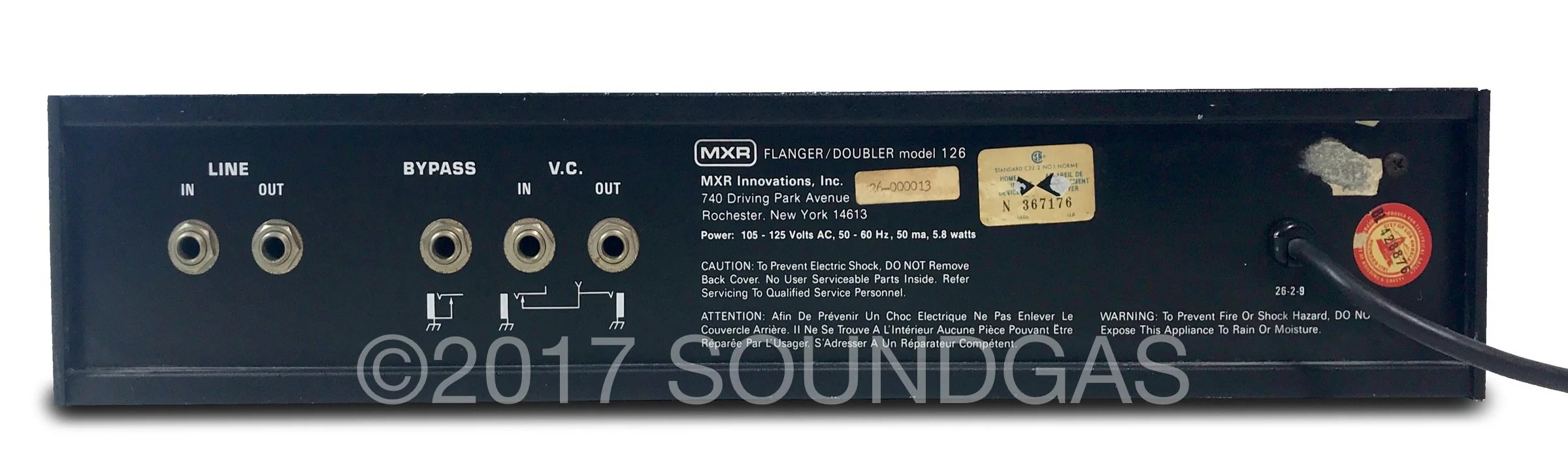 MXR Flanger/Doubler 126 - Image 5