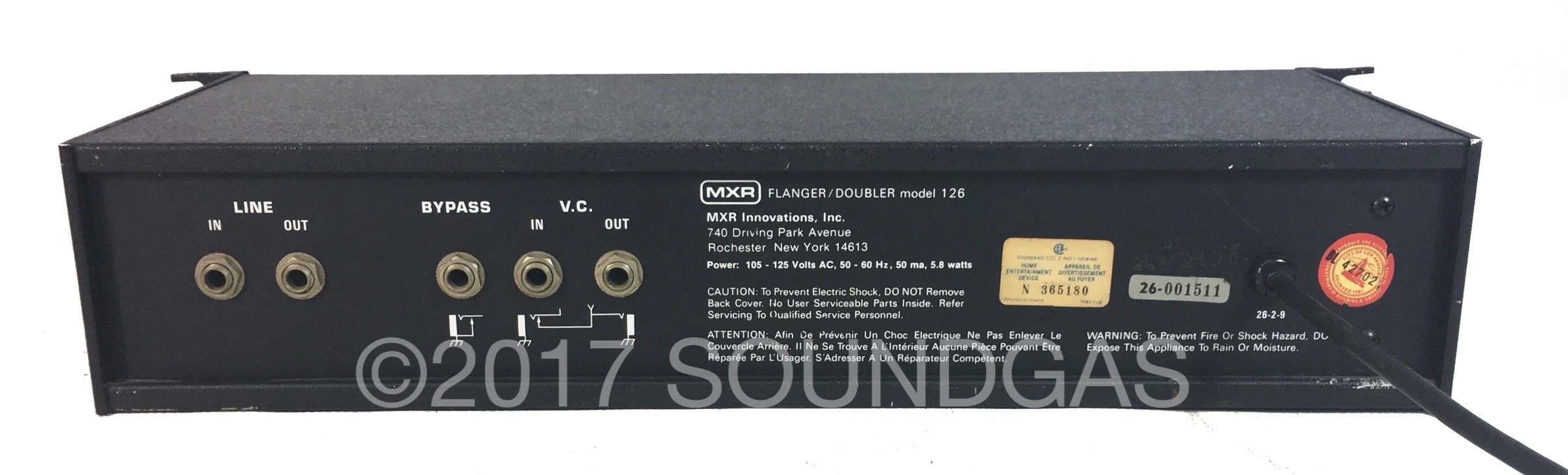 MXR Flanger / Doubler 126 - Image 3