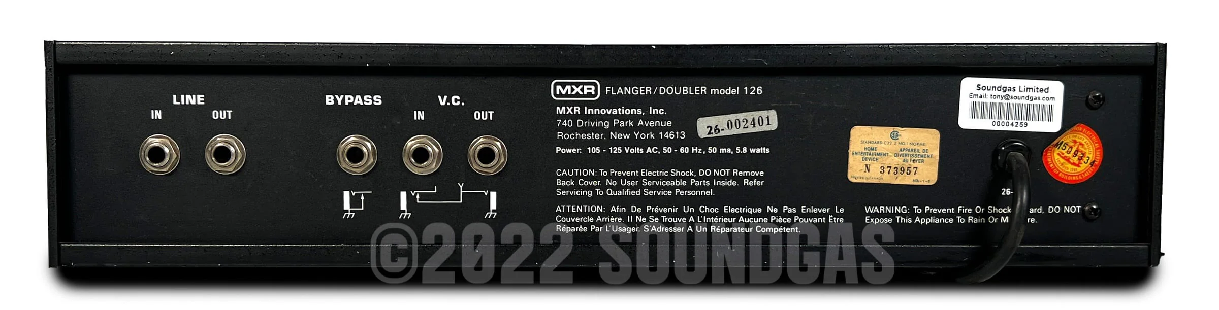 MXR Flanger/Doubler 126 - Image 5
