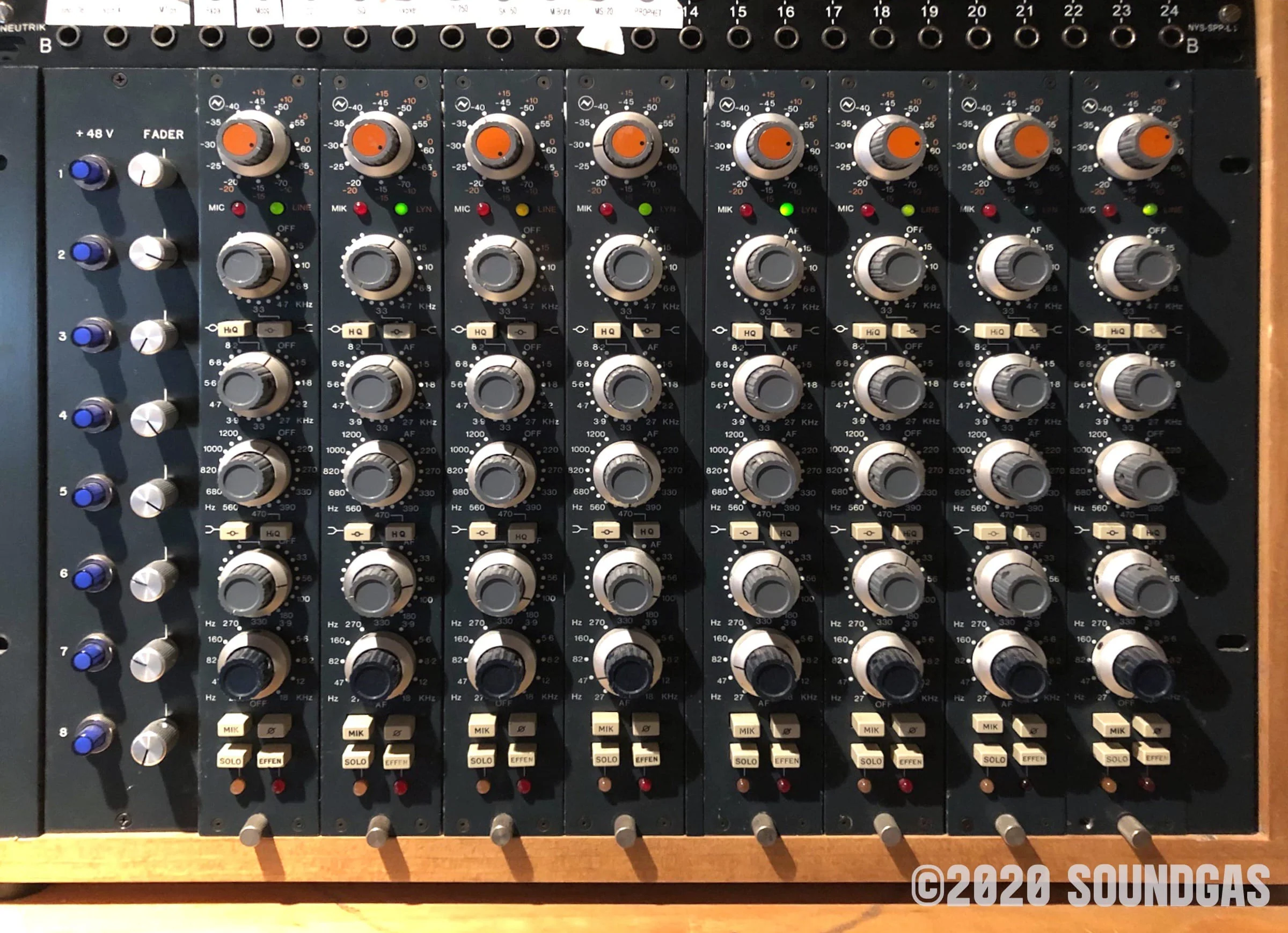 Neve 1095 8 Channel Rack - Image 7