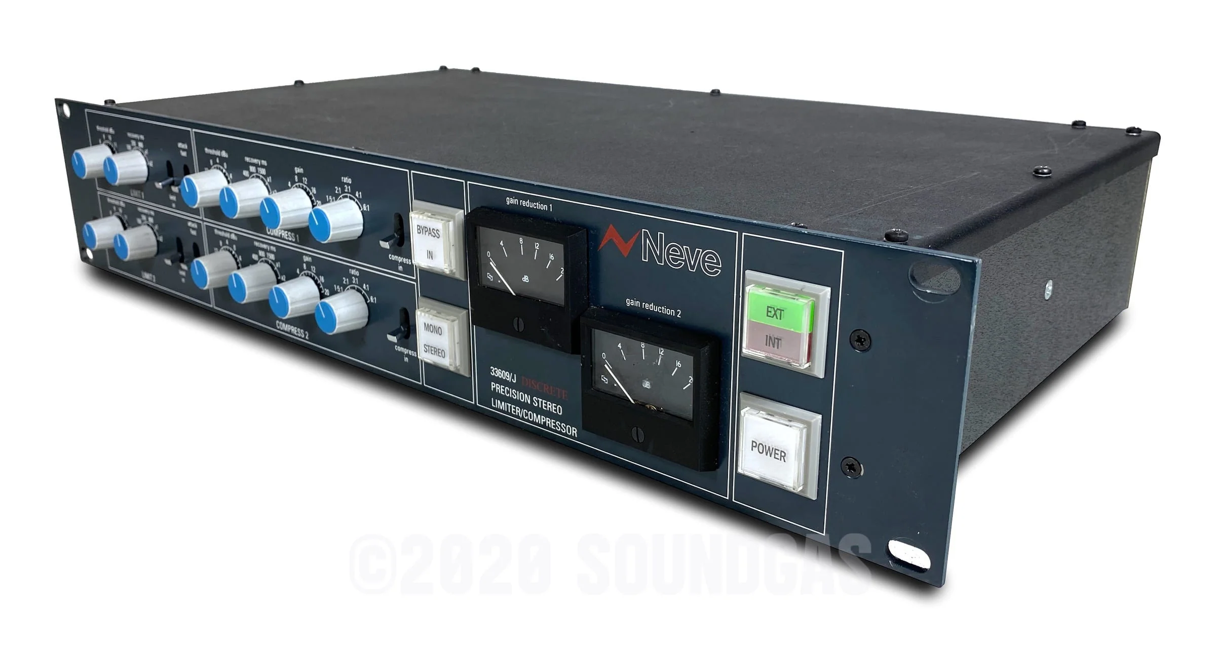 Neve 33609/J Discrete (J/D) Stereo Limiter/Compressor - Image 3