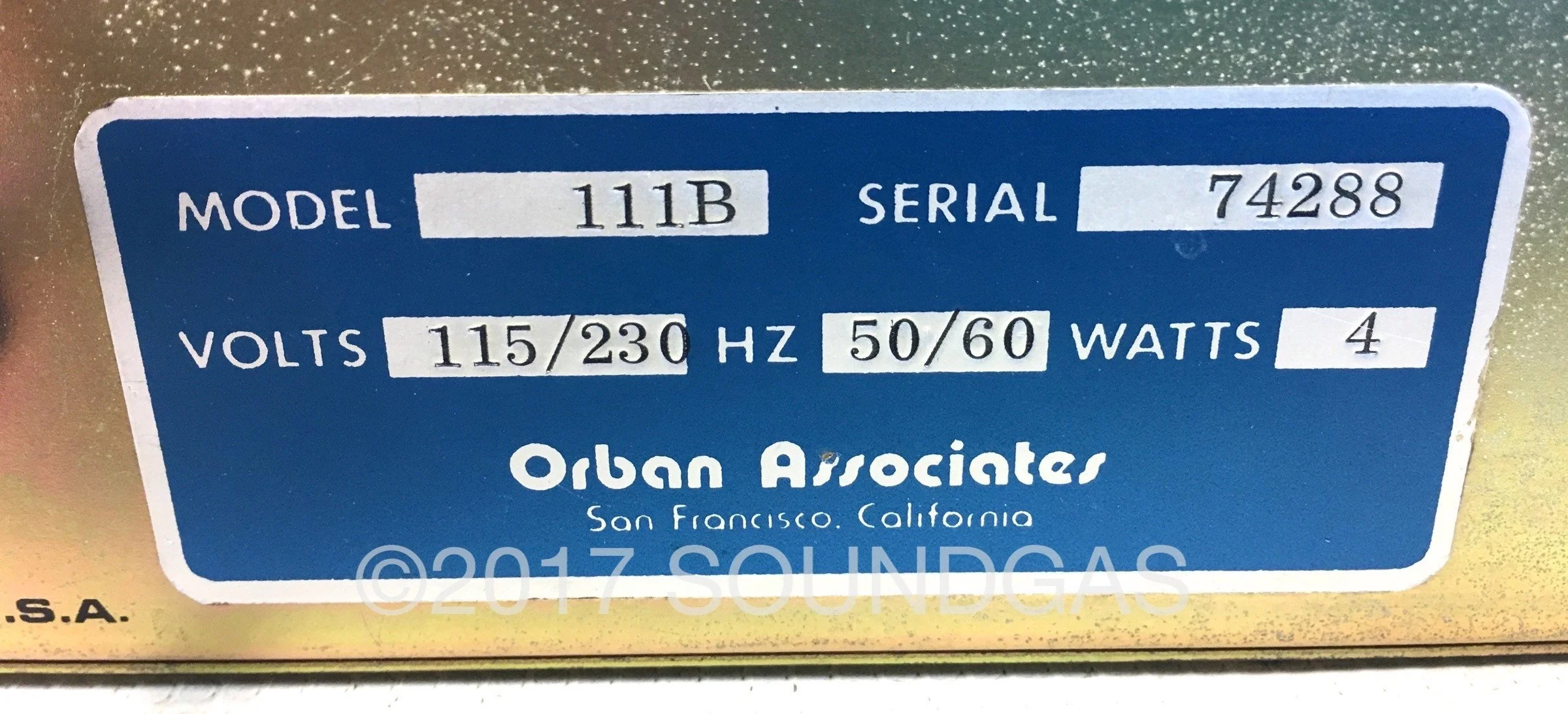 Orban 111B Dual Spring Reverb - Image 6